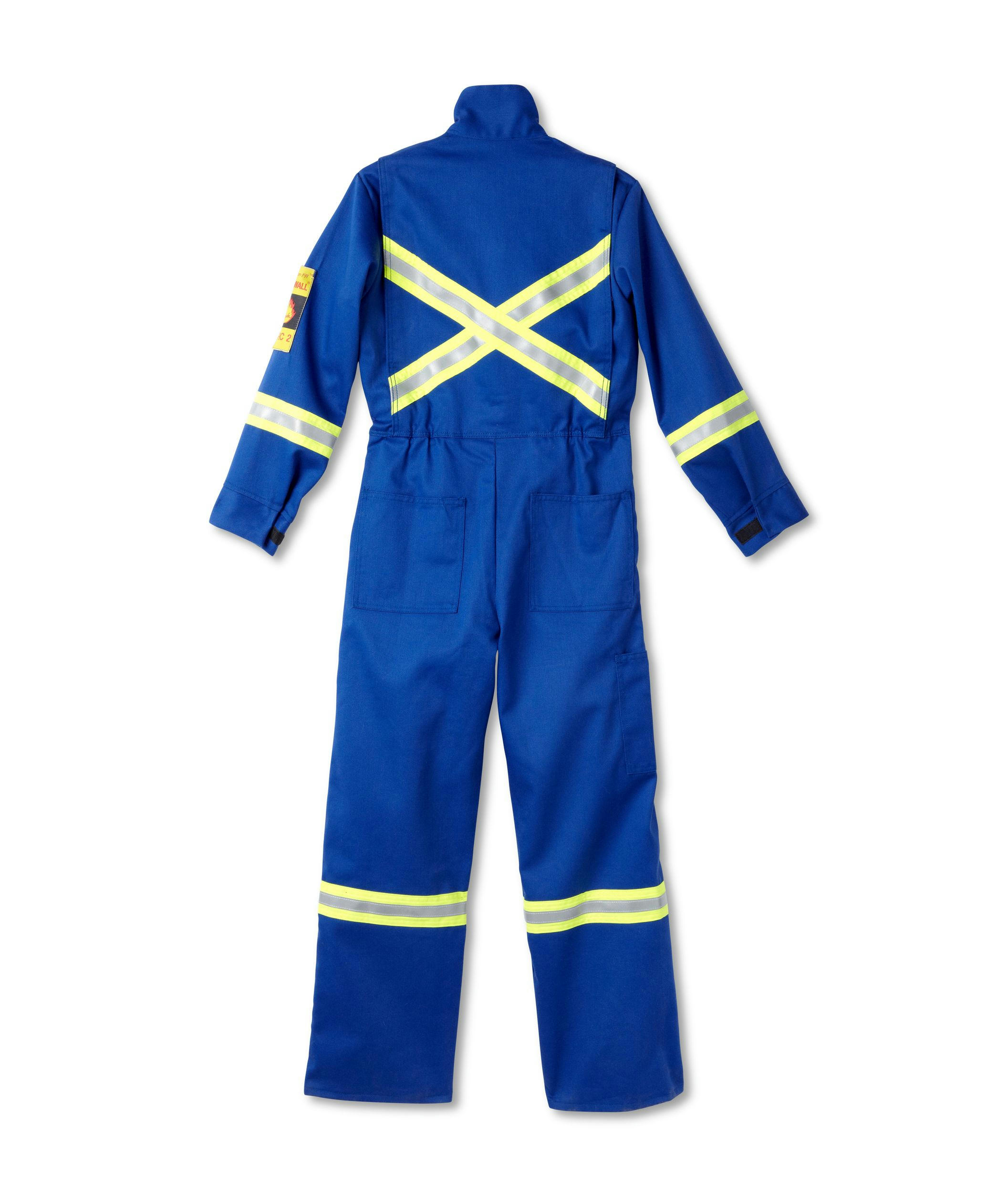 Firewall Men's Flame Resistant Striped Coveralls