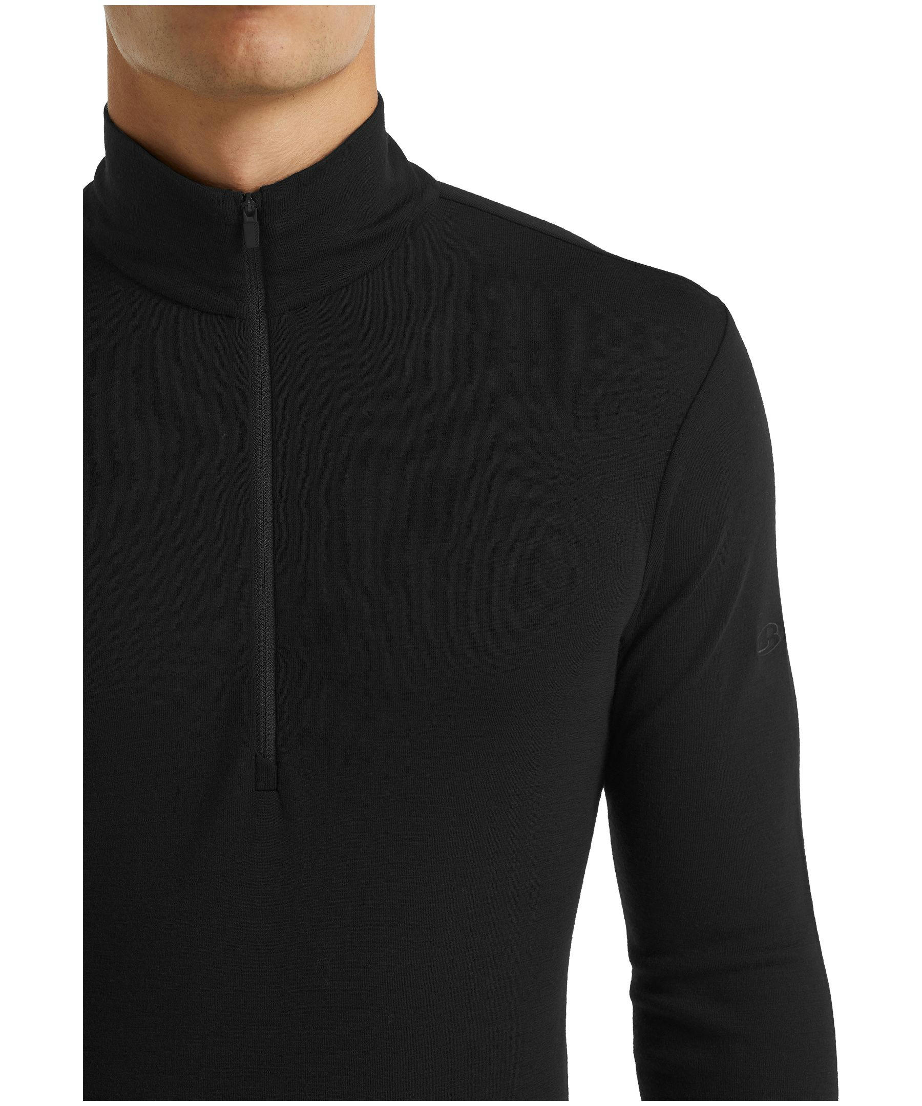 Icebreaker Men's 175 Everyday Long Sleeve Half Zip Slim Fit Base Layer Top
