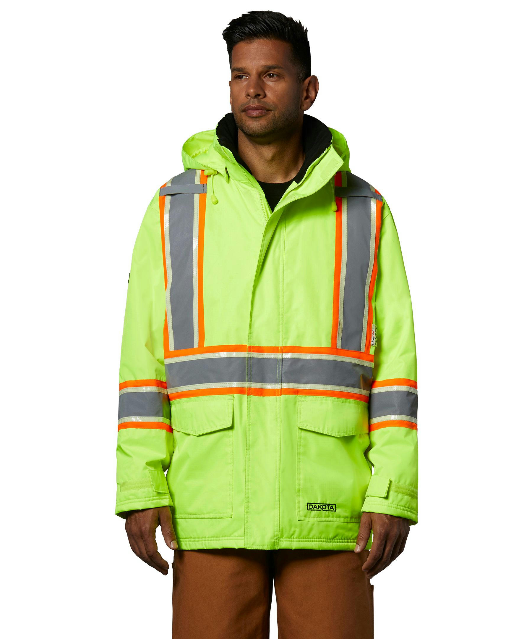 Dakota WorkPro Series Men's VizLite DT Class 2 T-Max Lined 150D Jacket