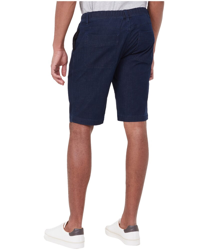 Lois Men's Jace Knit Bermuda High Rise Stretch Denim Shorts