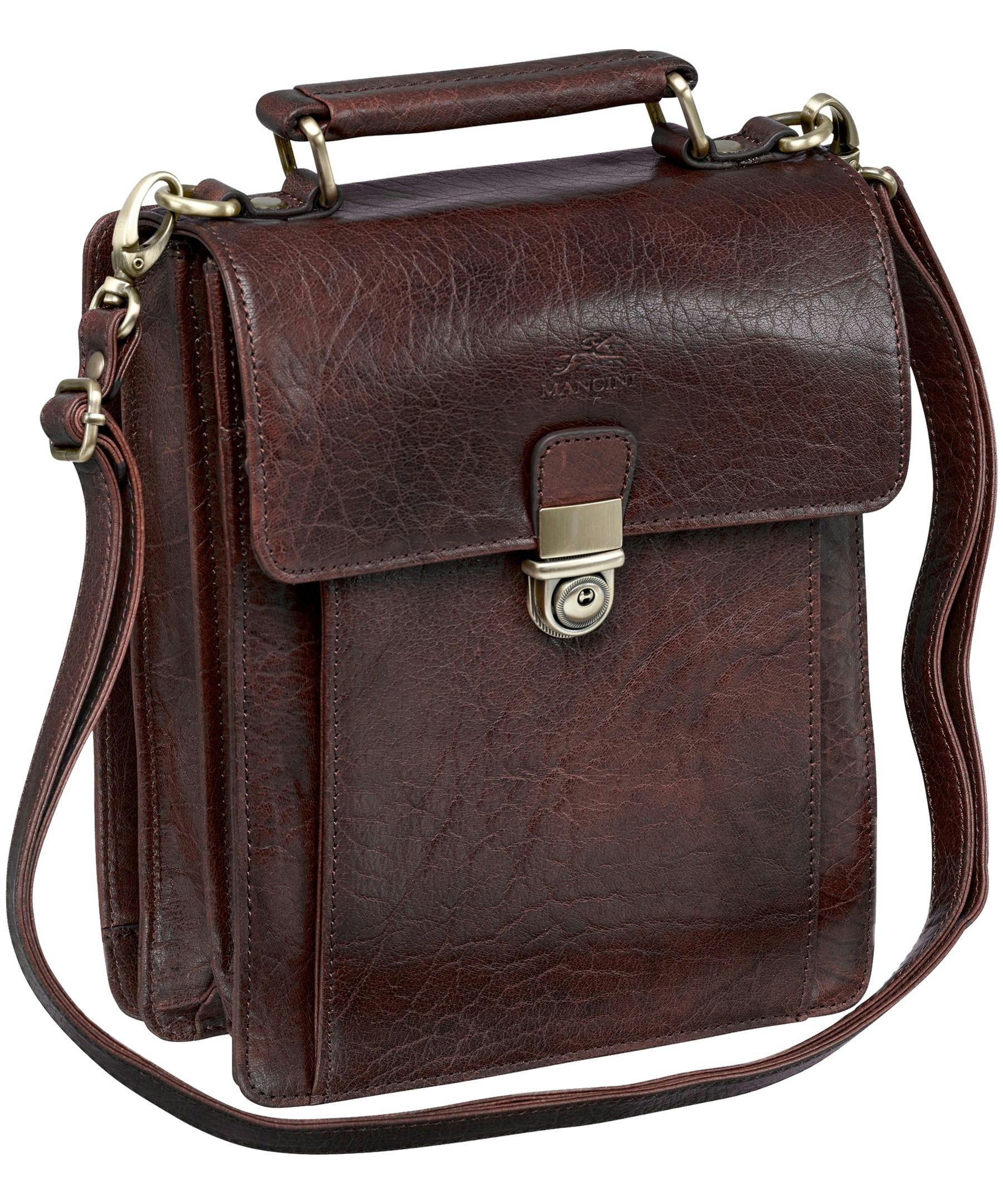 Mancini Arizona Unisex Bag with Organizer