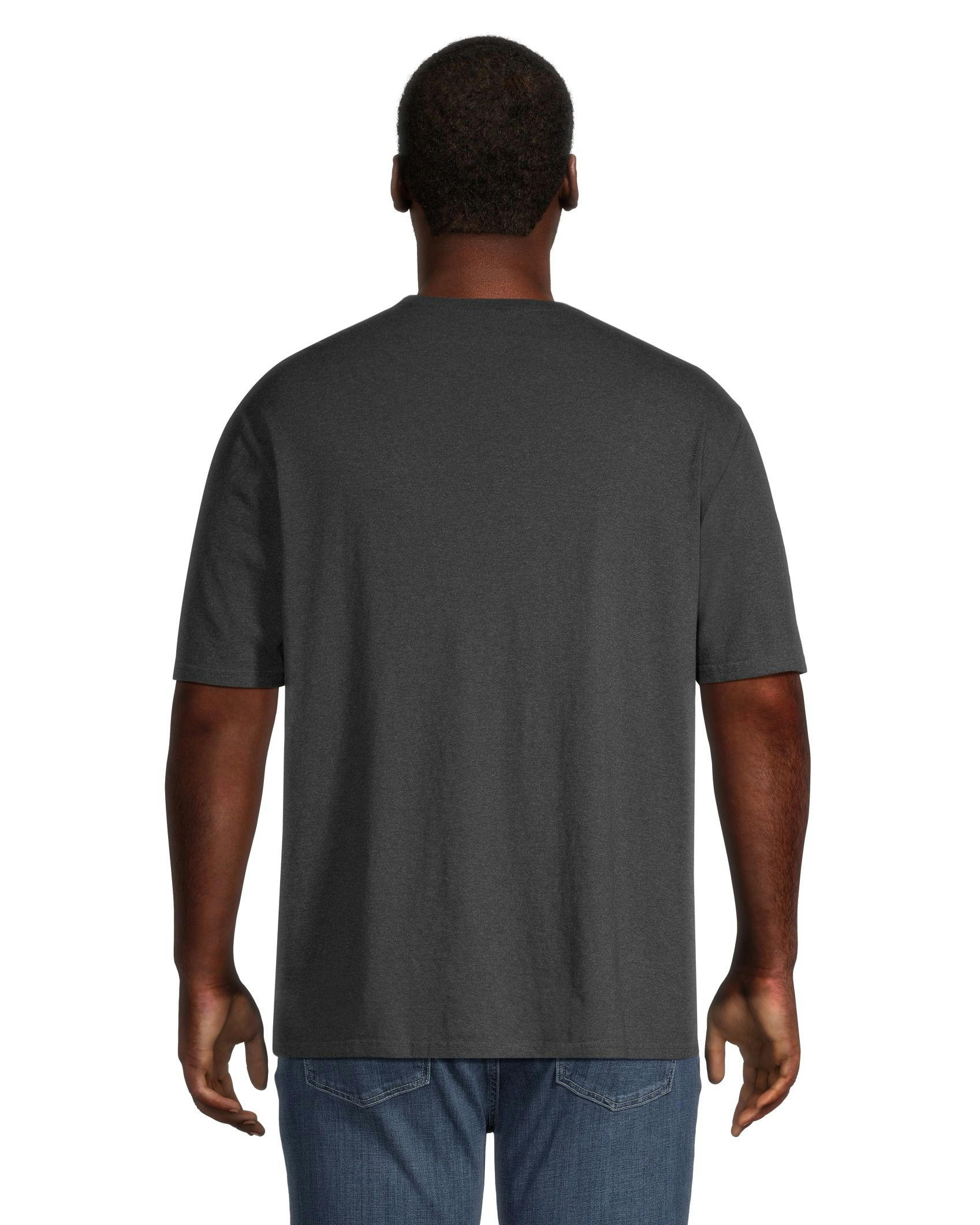 Denver Hayes Men's 50 Wash Classic Fit Crew Neck T Shirt