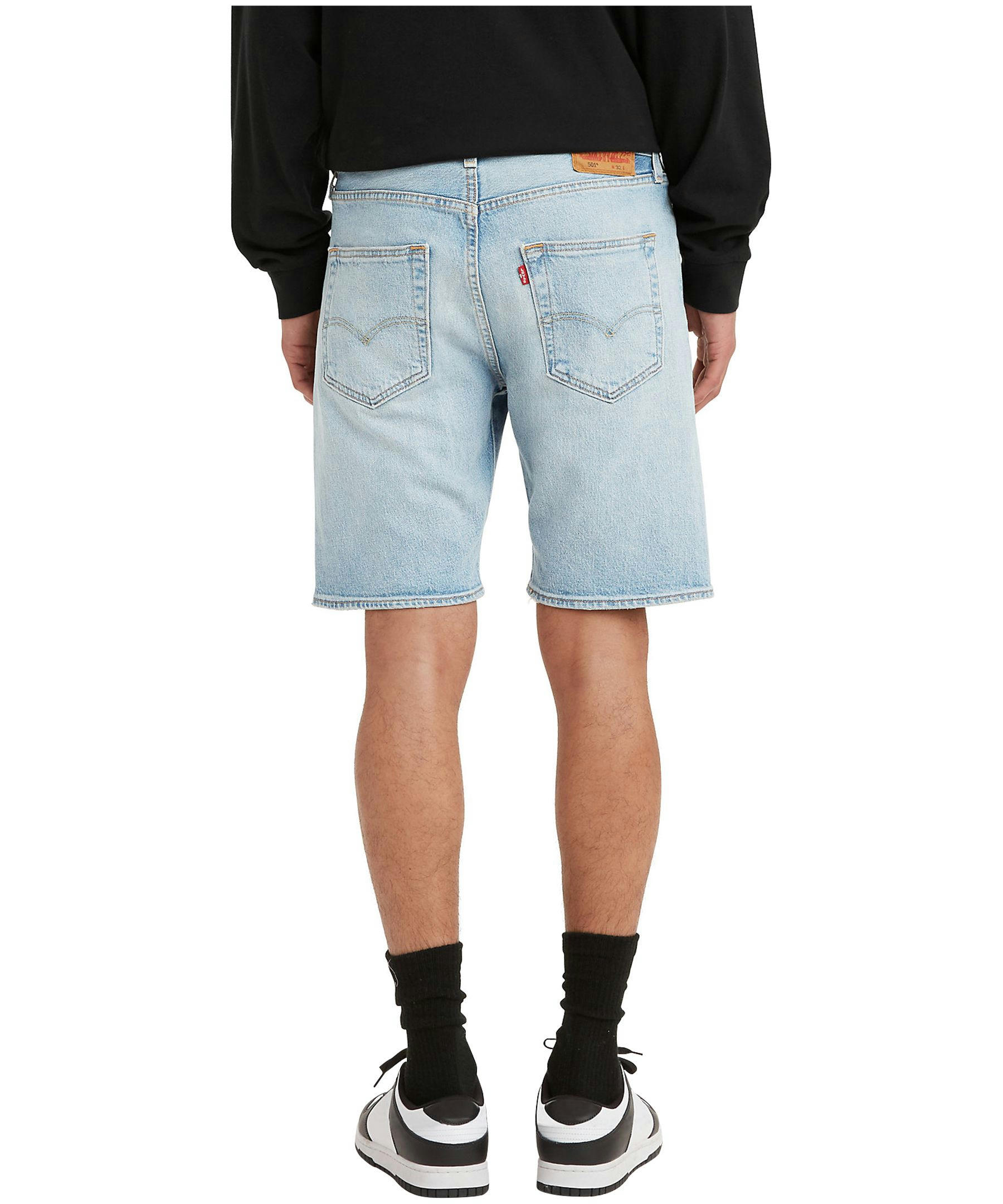 Levi's Men's High Altitudes 501 Mid Rise Straight Leg Hemmed Shorts