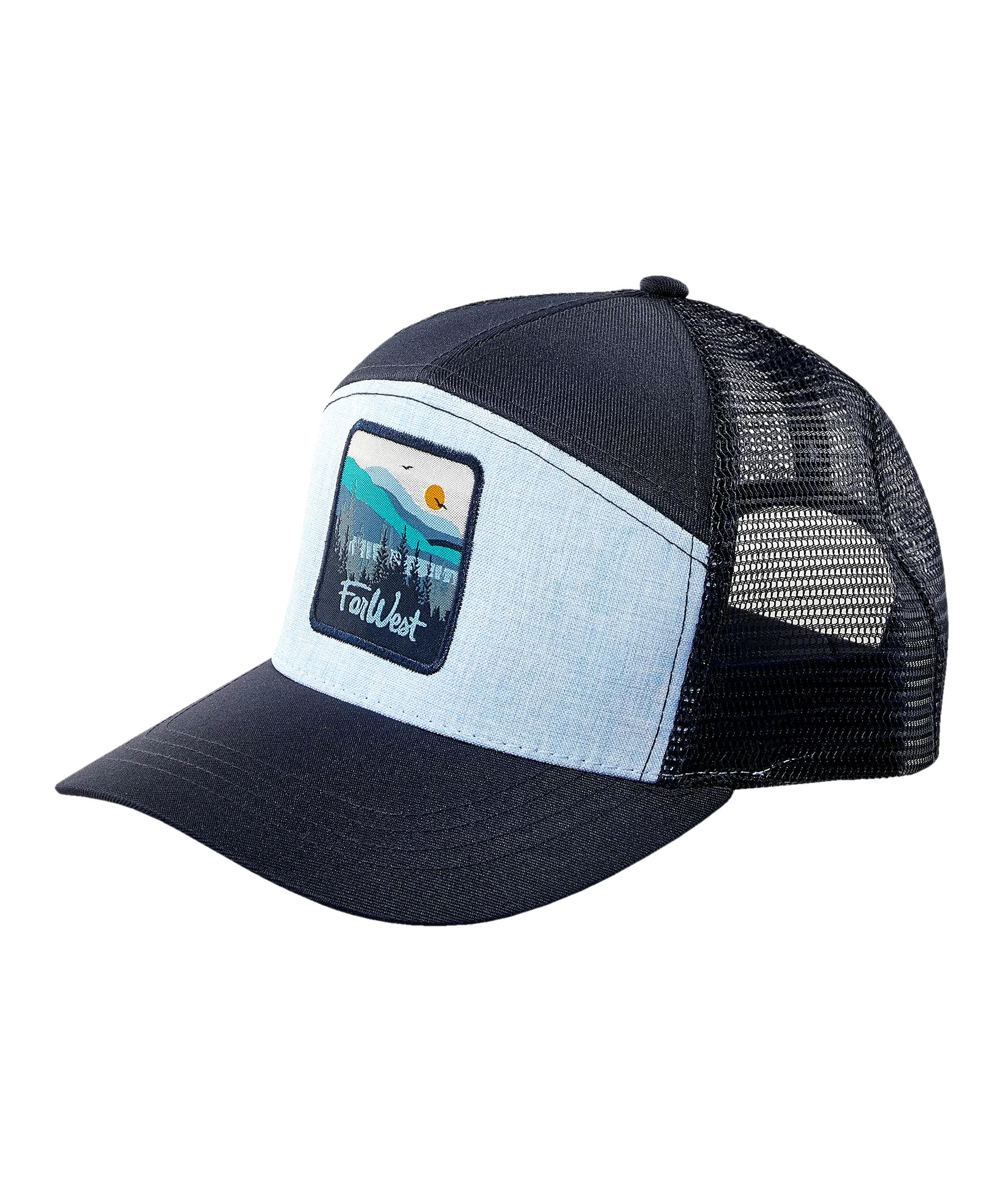 FarWest Men's Patch Mesh Back Ball Cap