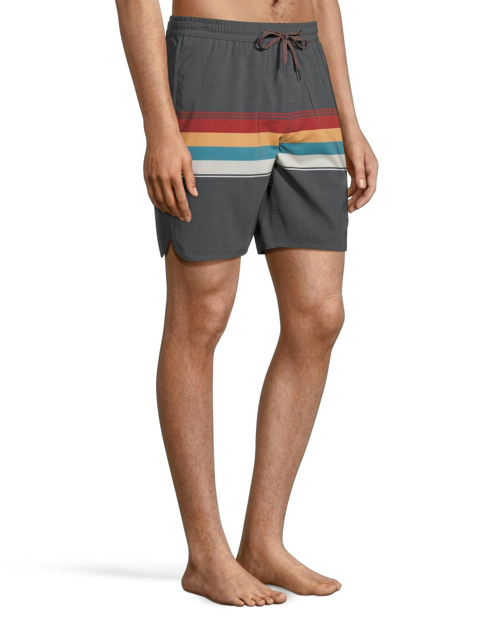 FarWest Men's Retro Volley Swim Trunks