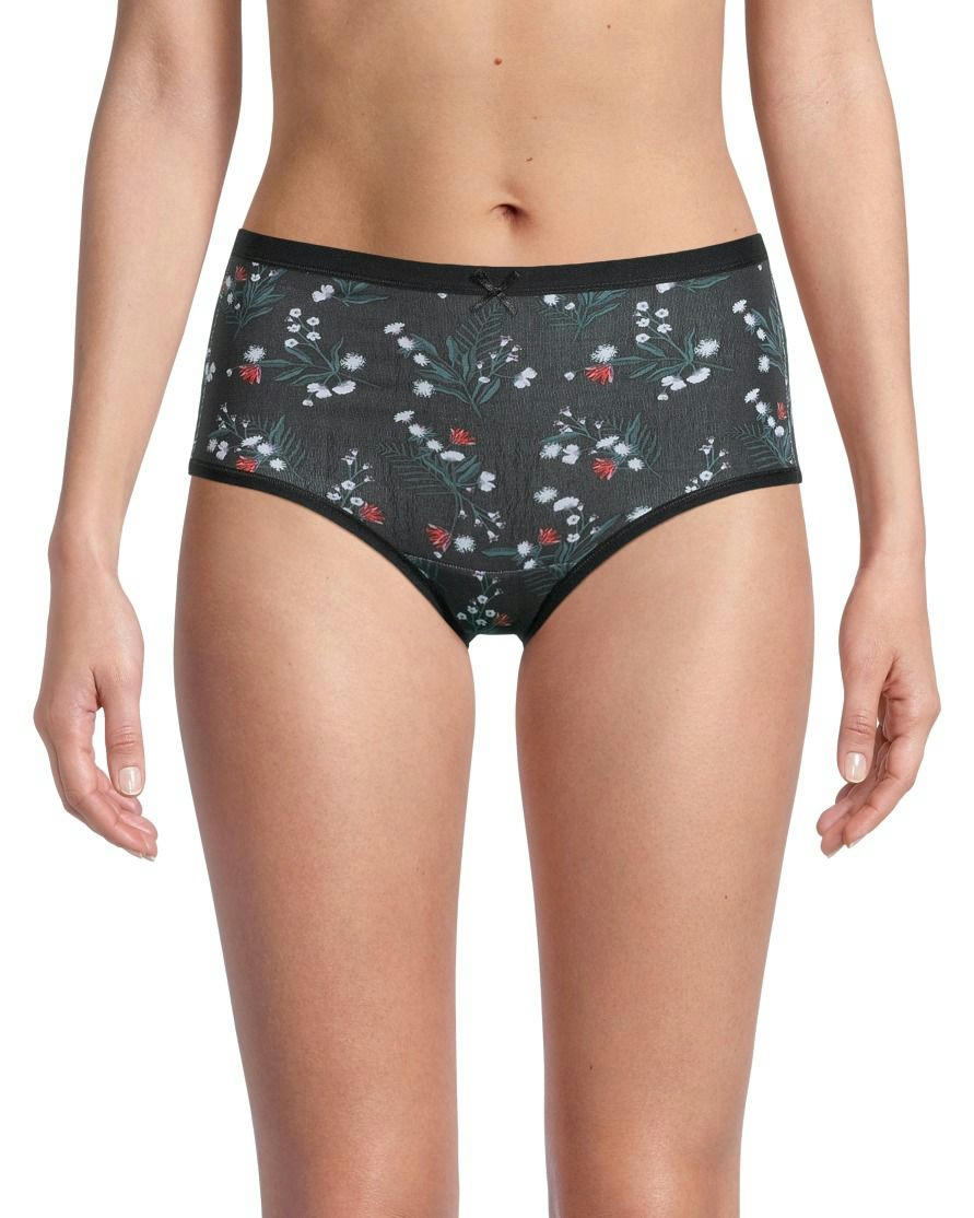 Denver Hayes Women's 2 Pack Cotton Stretch Modern Brief Underwear