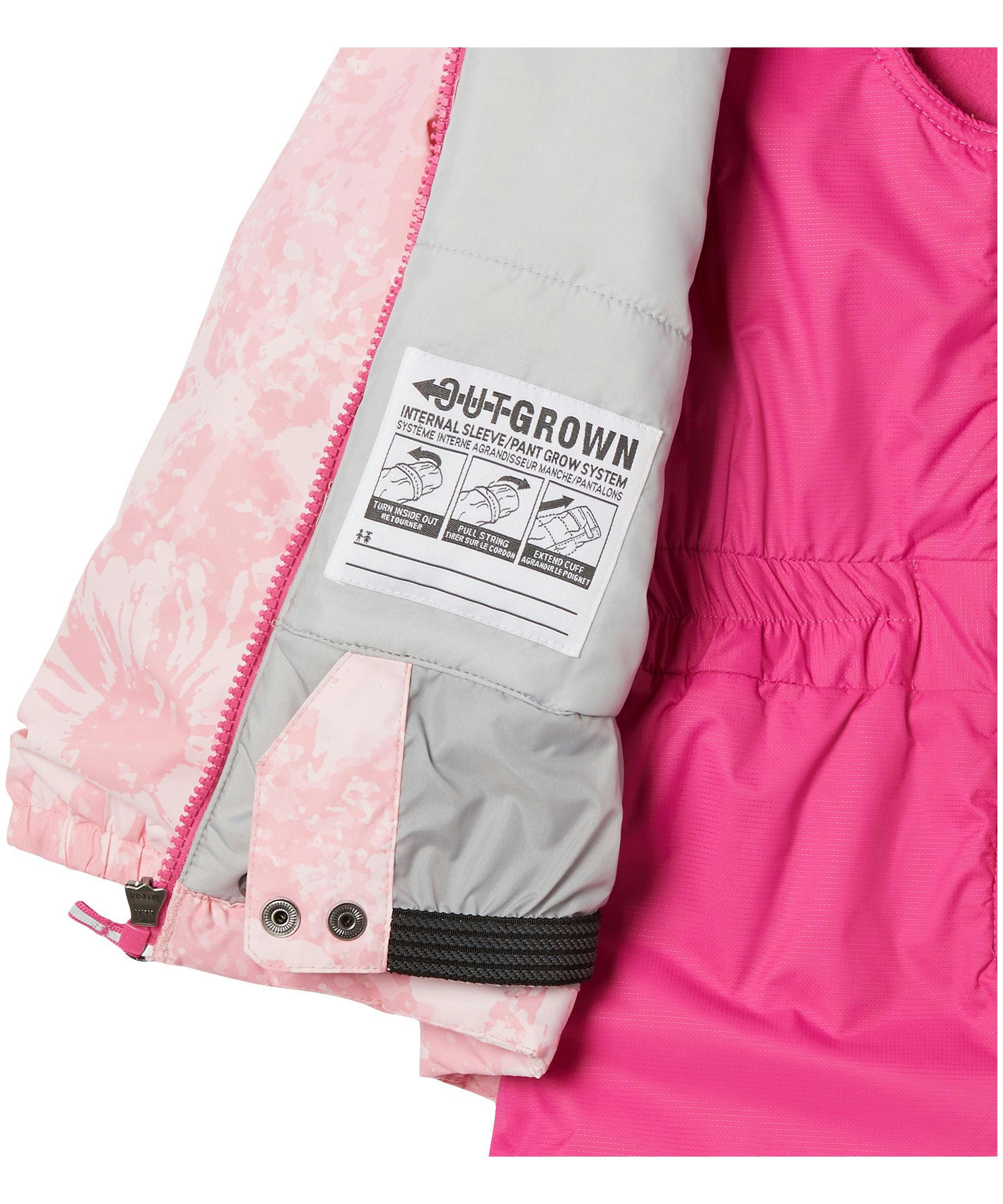 Columbia Toddler Unisex 2-4 Years Waterproof Frosty Slope Insulated Jacket and Bib Set