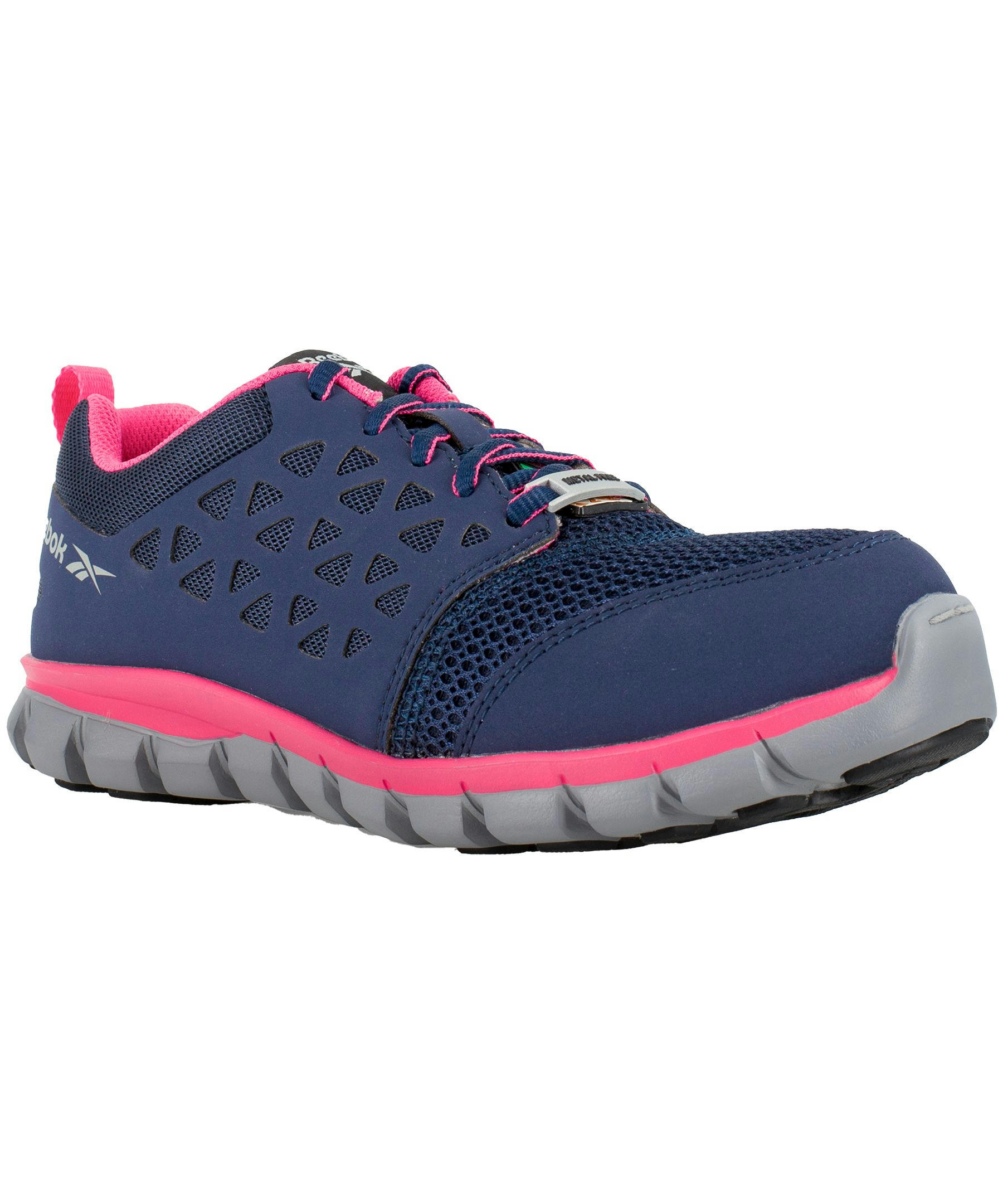 Reebok Women's Sublite Cushion Composite Toe Composite Plate  Athletic Work Shoe