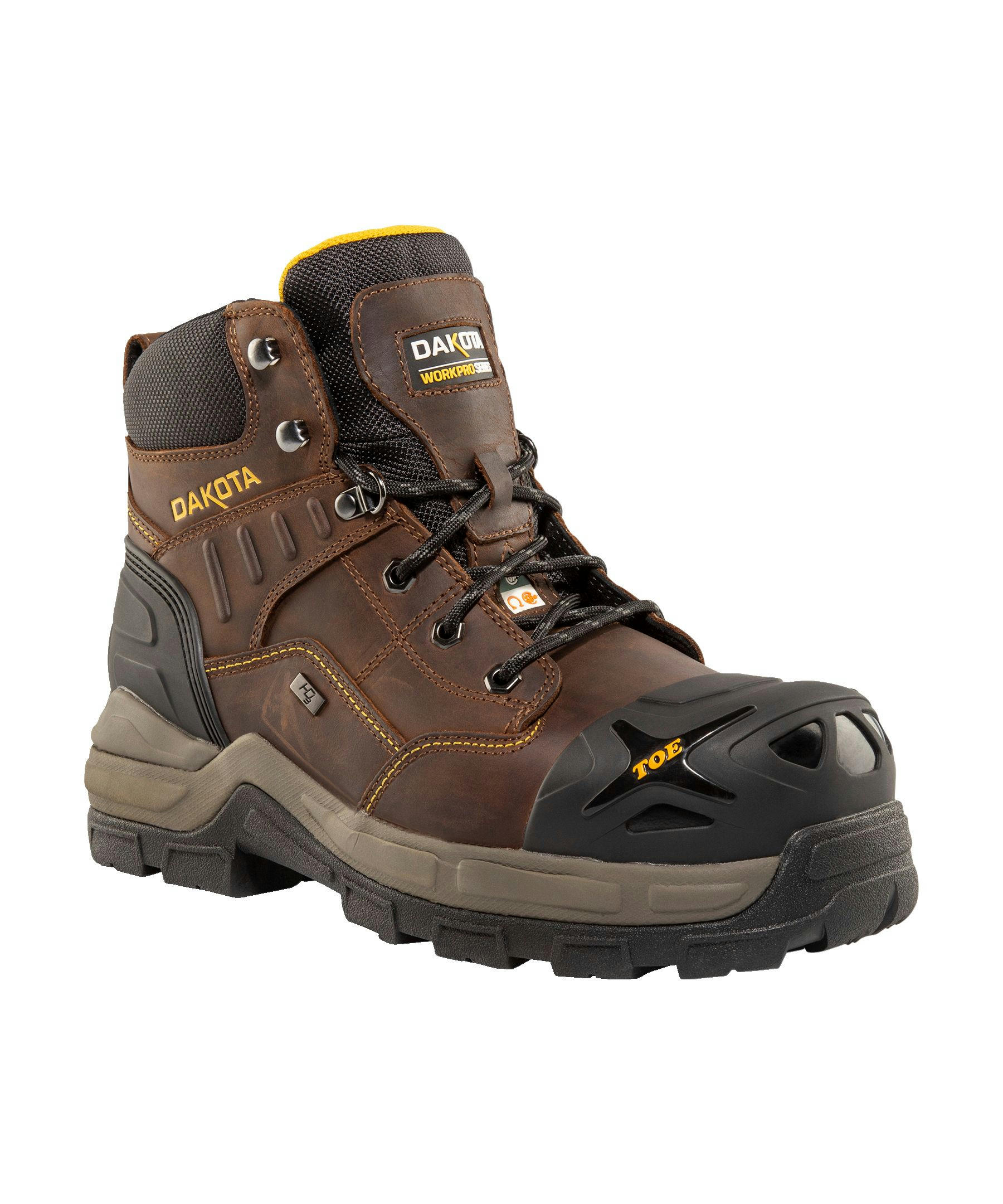 Dakota Workpro Men's ICE FX 6 Inch Steel Toe Steel Plate X-Toe Work Boot