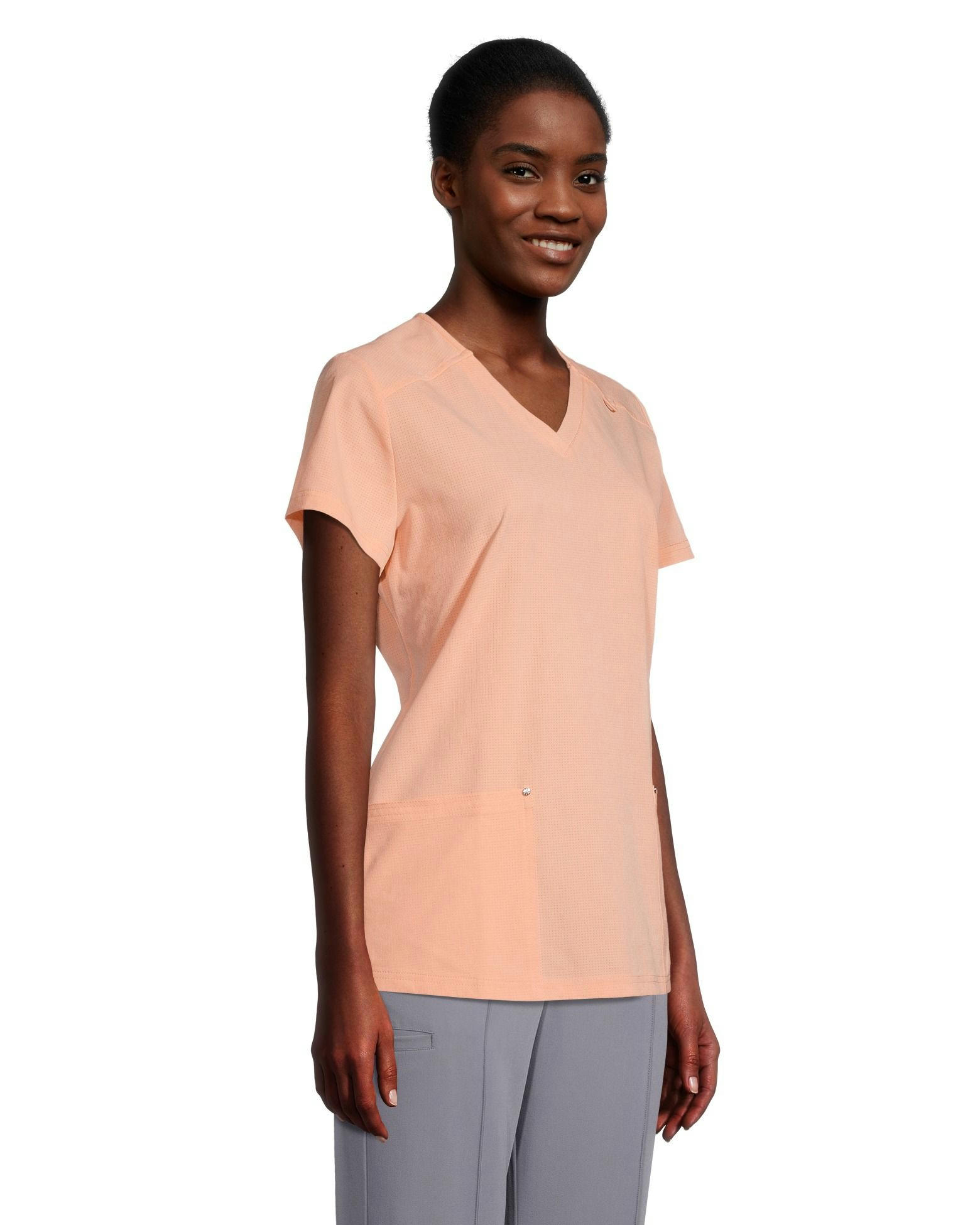 HEALTH PRO Women's V-Neck Scrub Top
