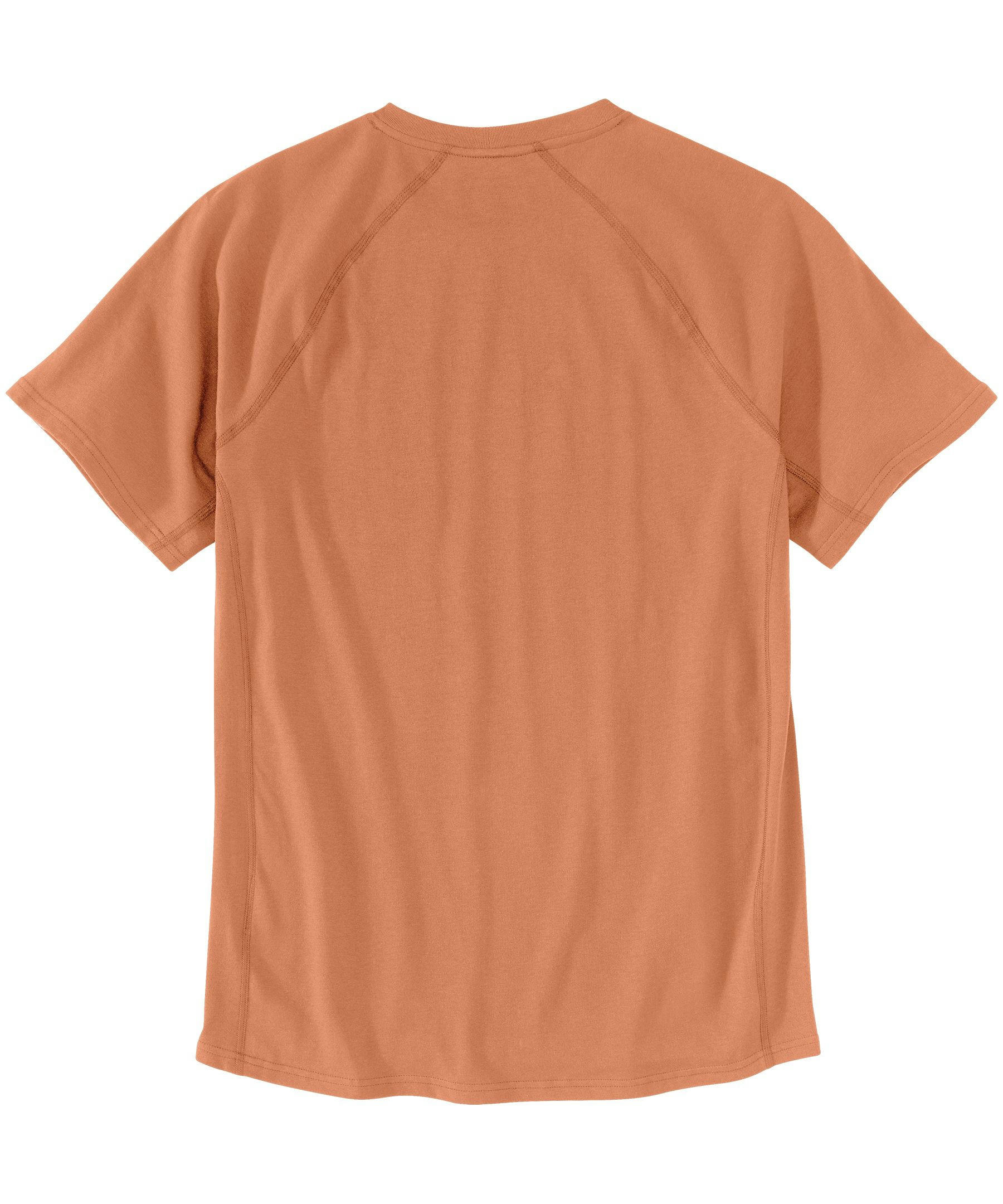 Carhartt Men's Relaxed Fit FastDry UPF Protection Crewneck Pocket Work T Shirt