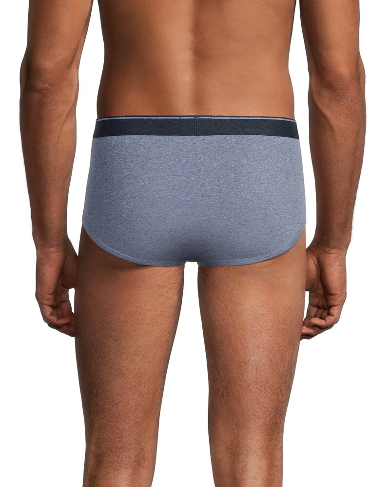 Denver Hayes Men's 3 Pack Yarn Dye Basic Briefs