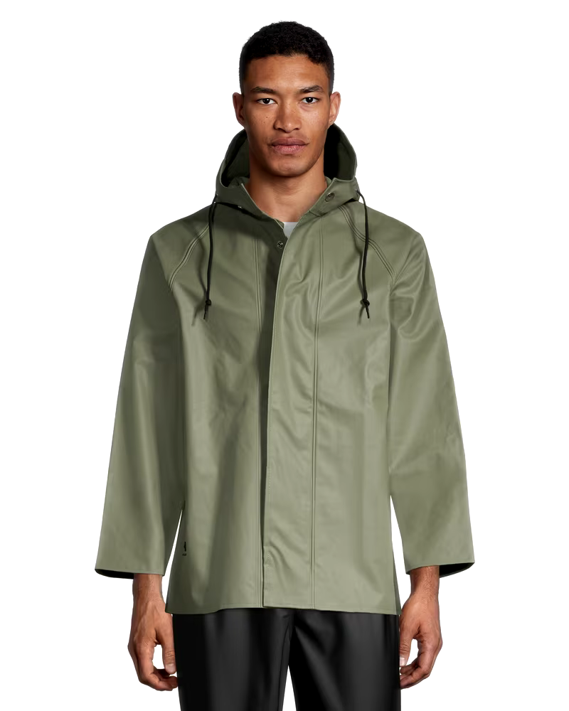 Helly Hansen Workwear Men's Engram PVC Waterproof Hooded Rain Jacket