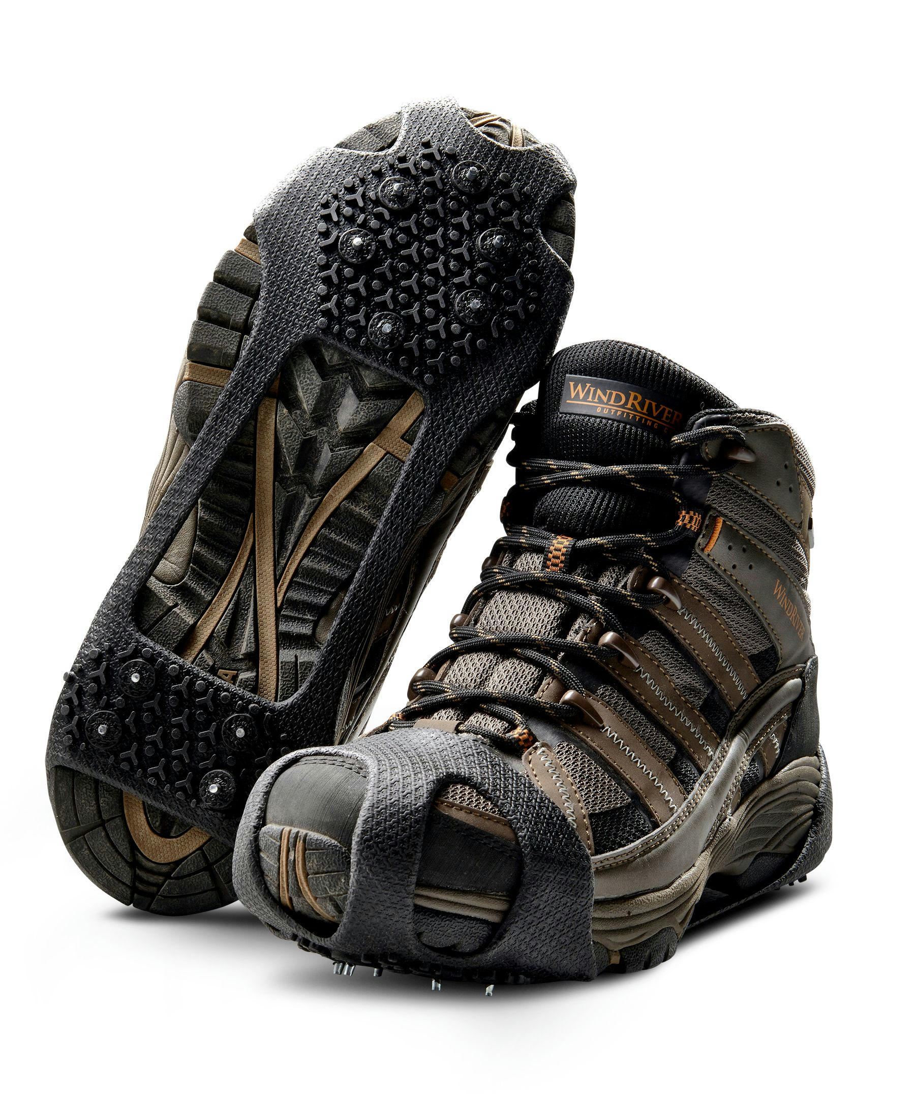 DuraCare Unisex GripOns Snow and Ice Grips - Black