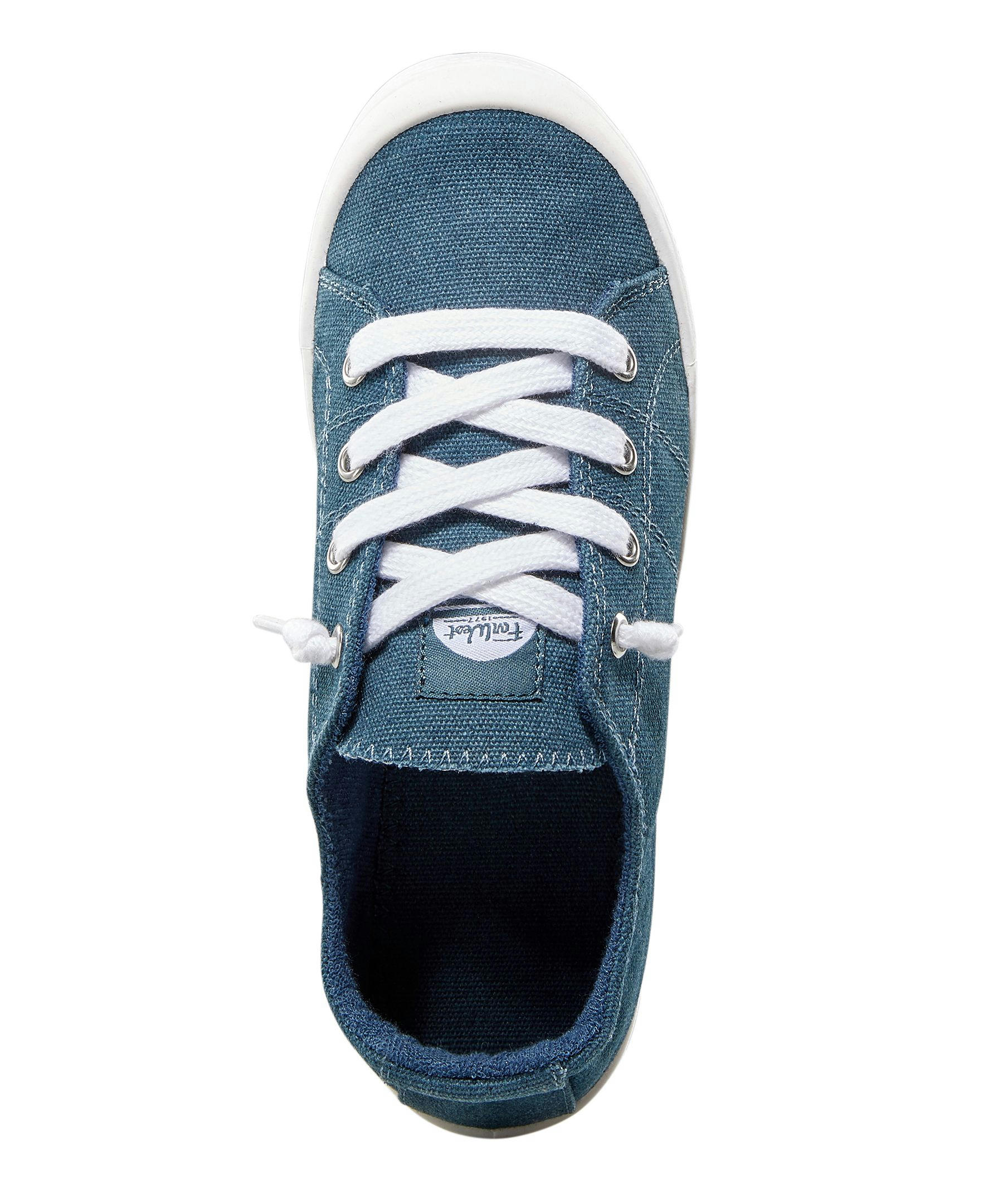 FarWest Women's Payton Slip On Elastic Back Sneakers Wide - Charcoal