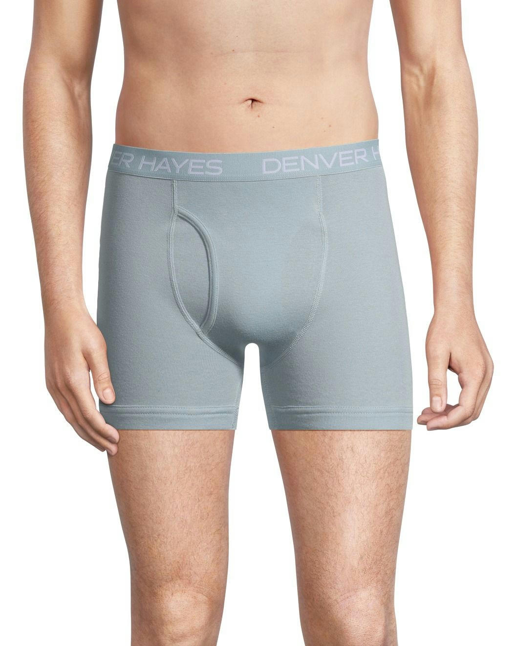 Denver Hayes Men's 3 Pack Solid Boxer Briefs