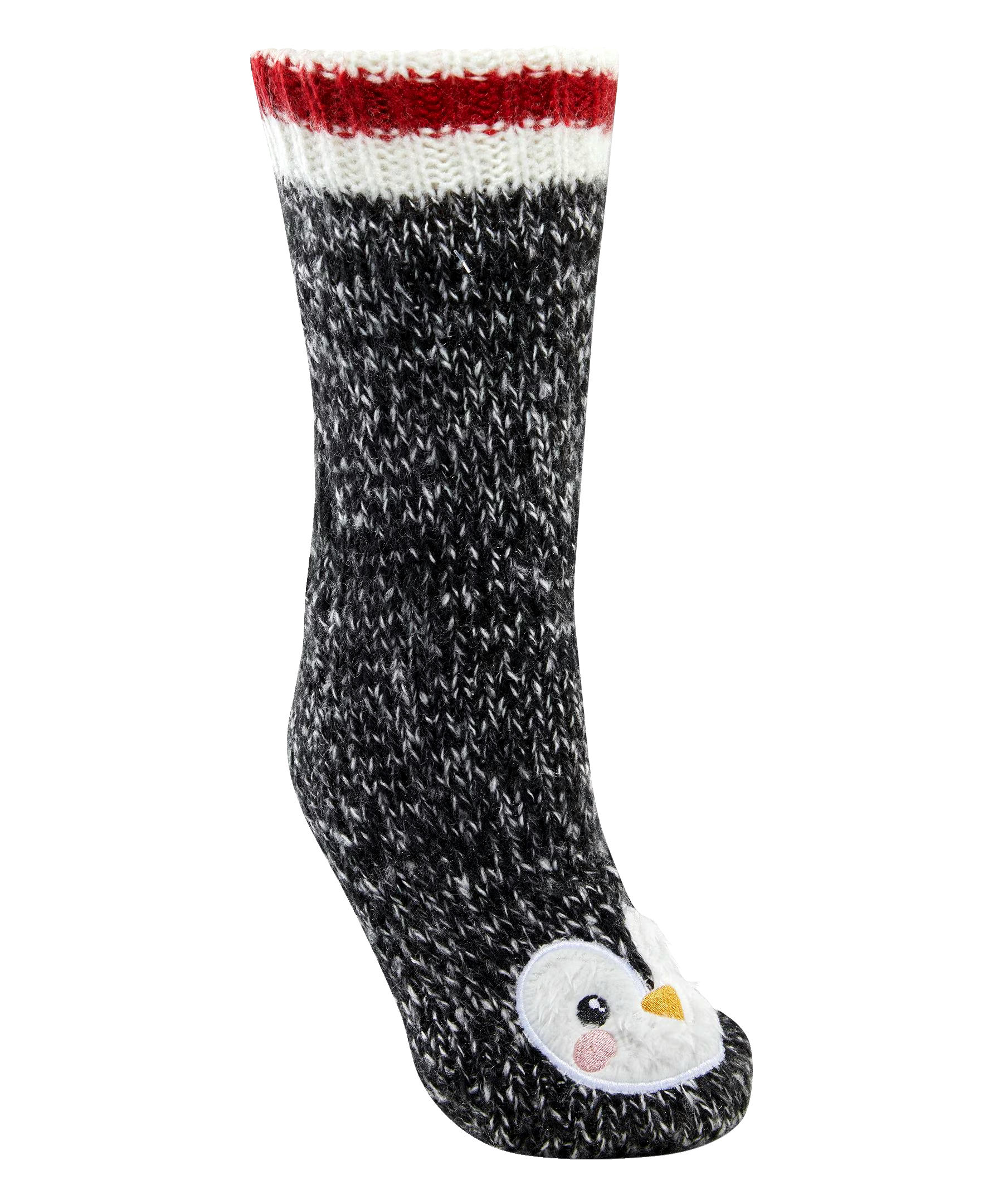 Denver Hayes Women's Sherpa Lined Critter Lounge Socks
