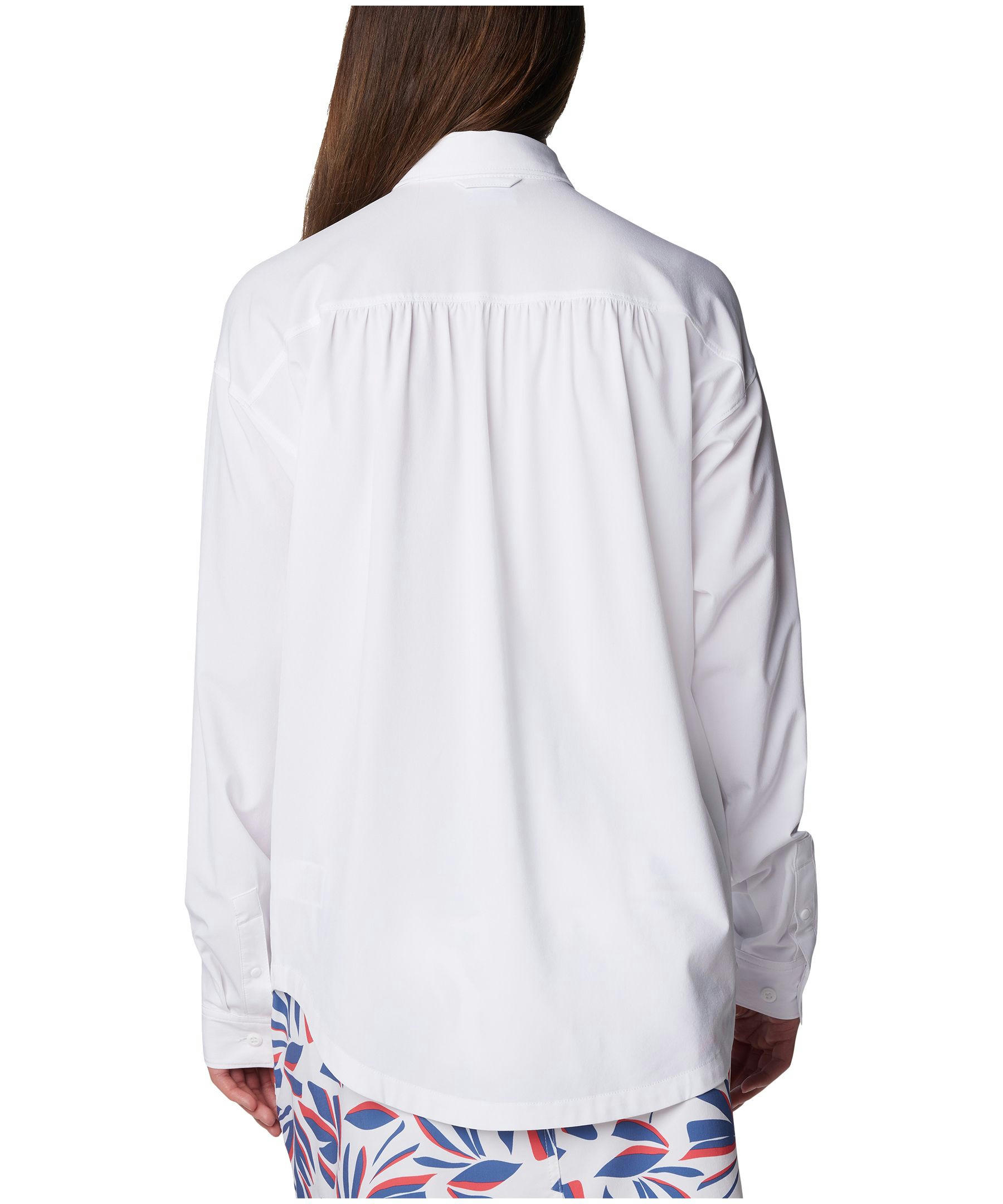 Columbia Women's Boundless Trek Omni-Shade™ Long Sleeve Button Down Shirt