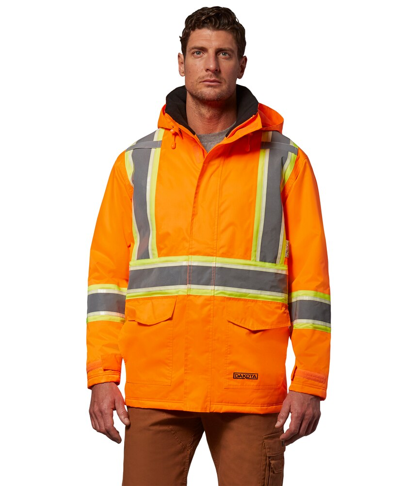 Dakota WorkPro Series Men's VizLite DT Class 2 T-Max Lined 150D Jacket
