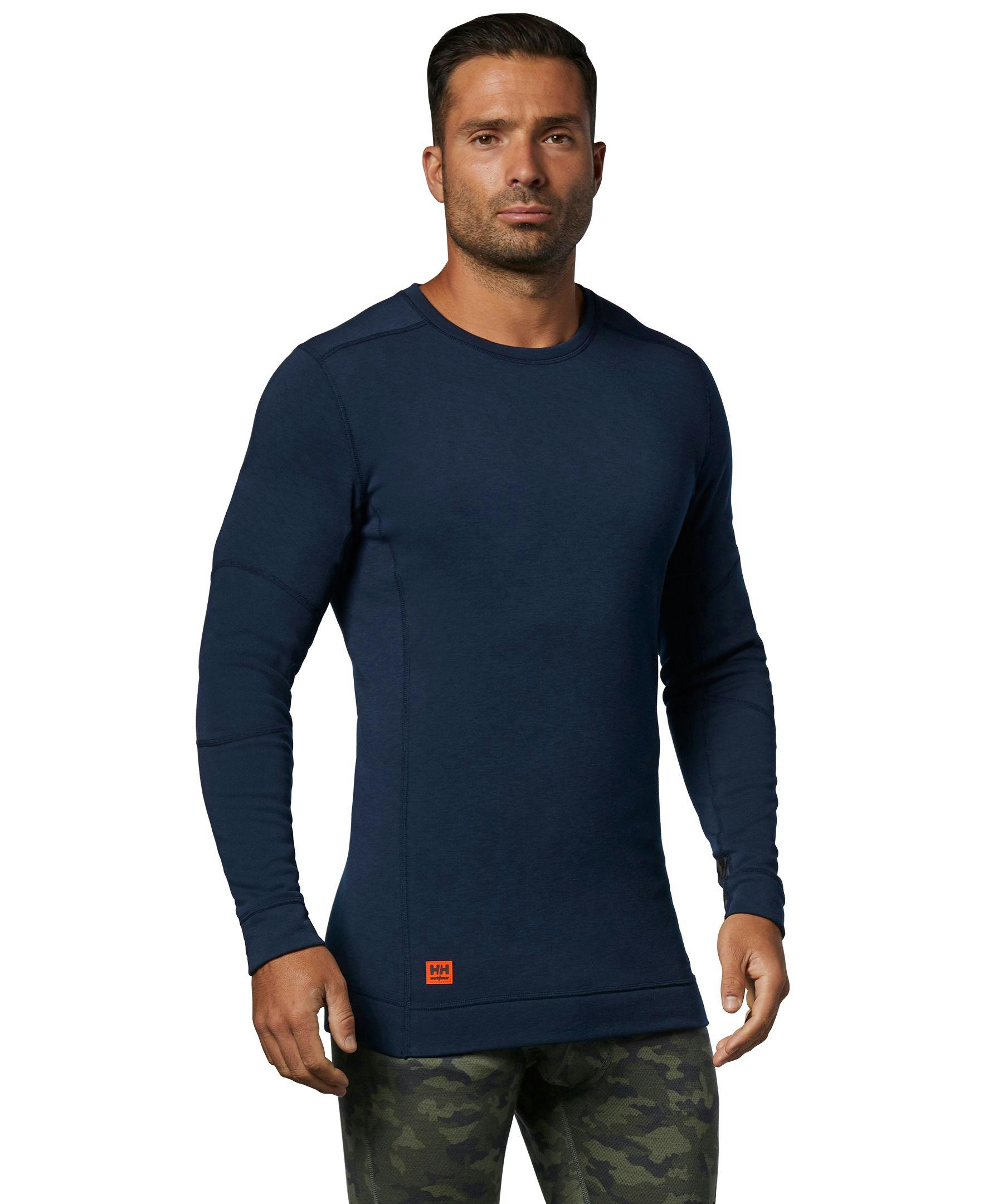 Helly Hansen Workwear Men's Lifa Max Crewneck Thermal Top - Tall