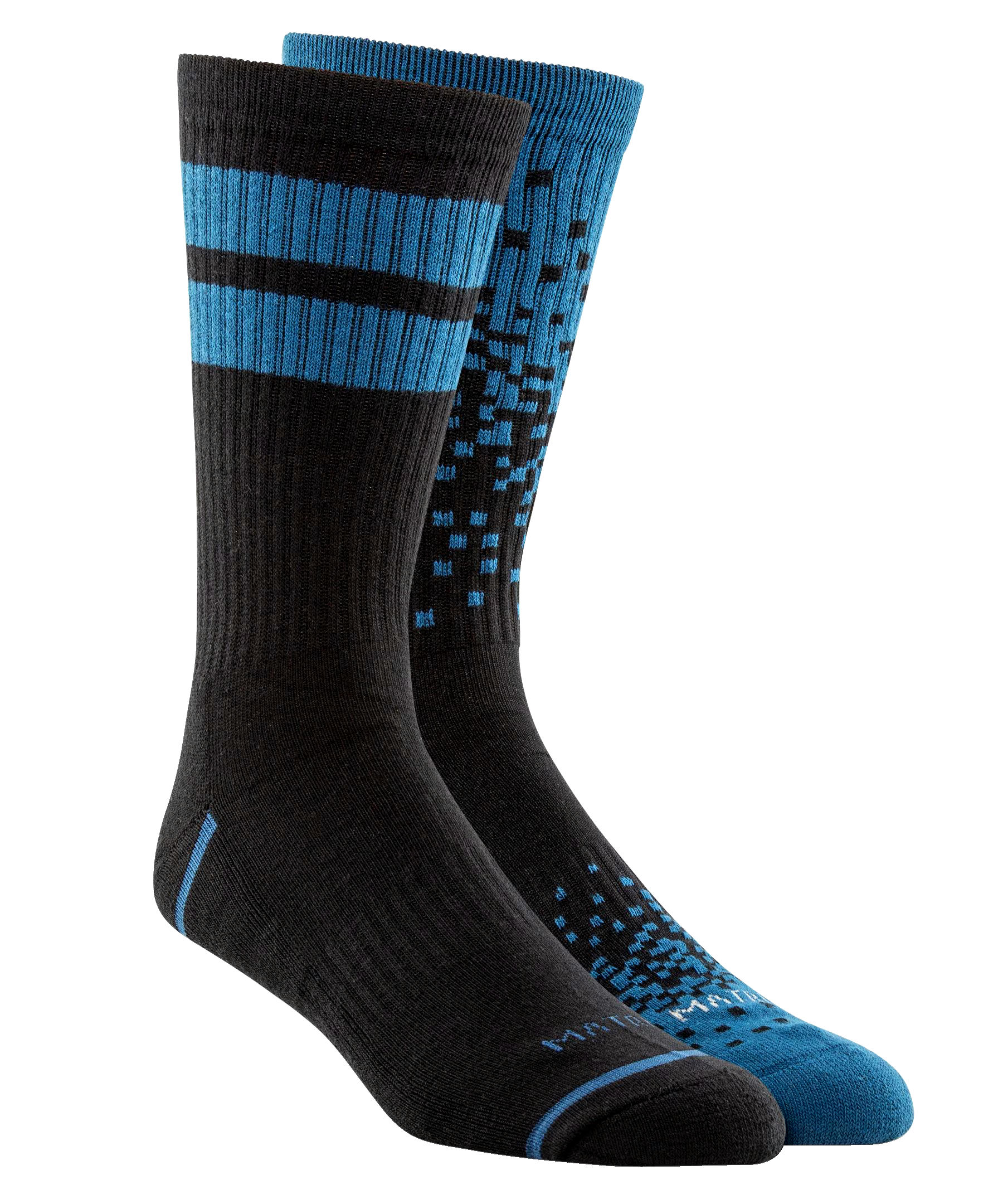 Matrix Men's 2 Pack Cotton Crew Socks