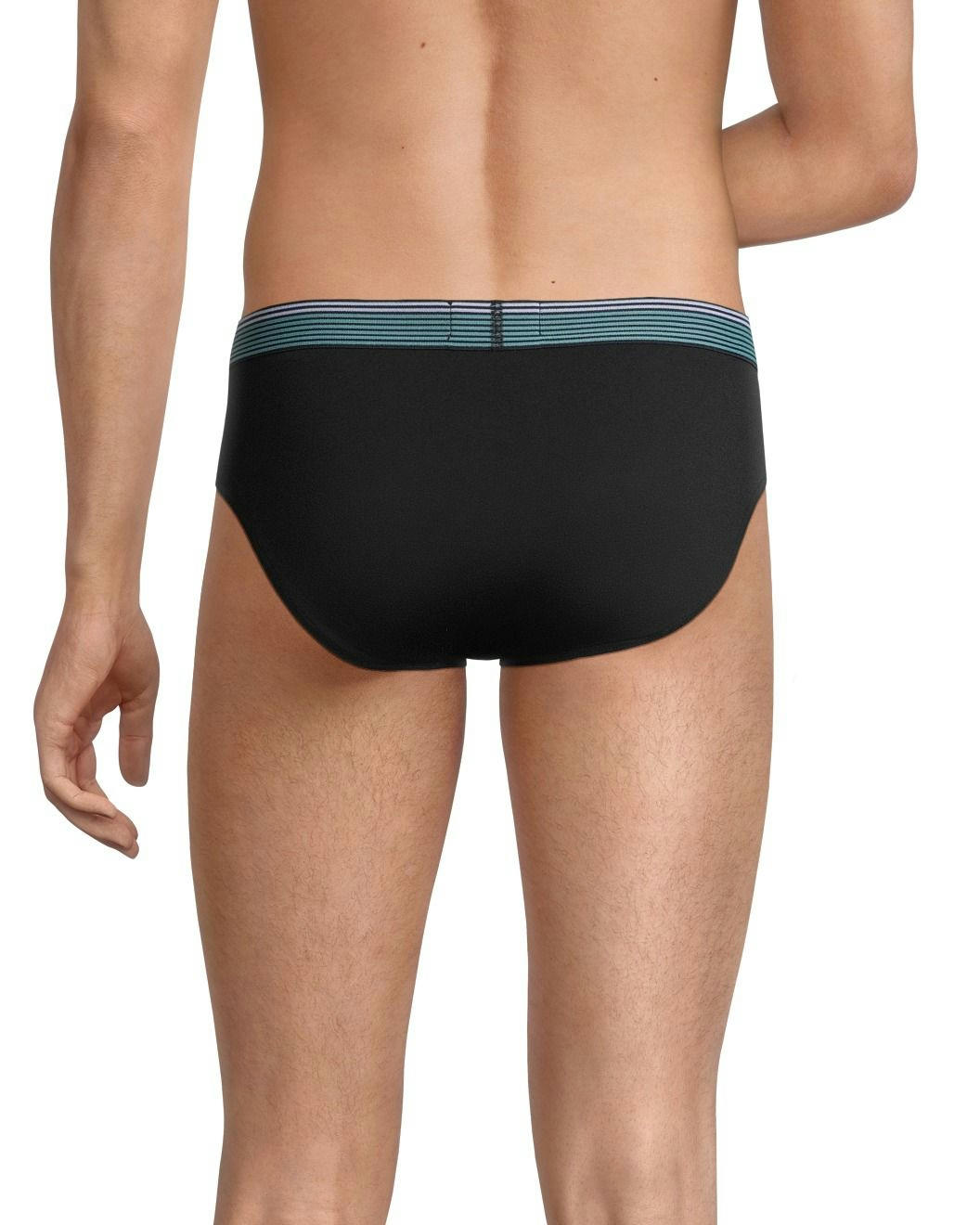 Denver Hayes Men's 4 Pack Status Elastic Sport Briefs