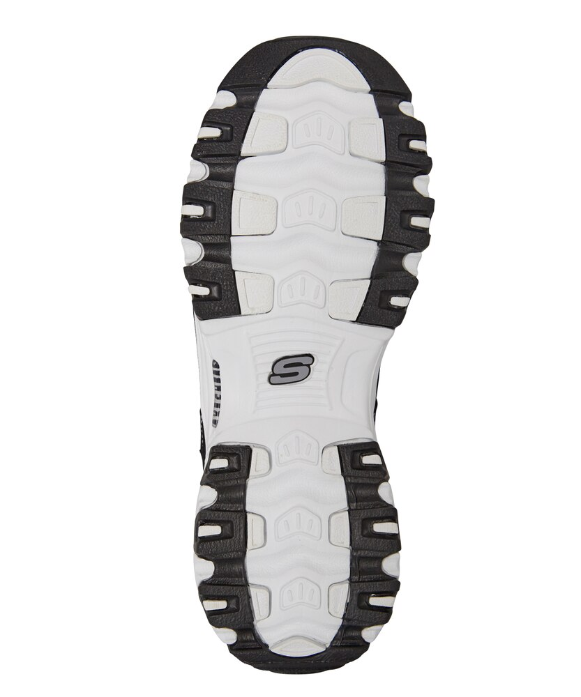 Skechers Women's D'Lites Biggest Fan Sneakers - Black/White