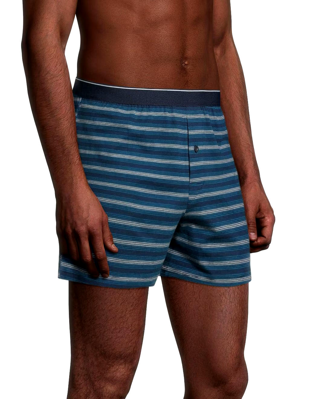 Denver Hayes Men's 2 Pack Yarn Dye Loose Fit Boxer Briefs