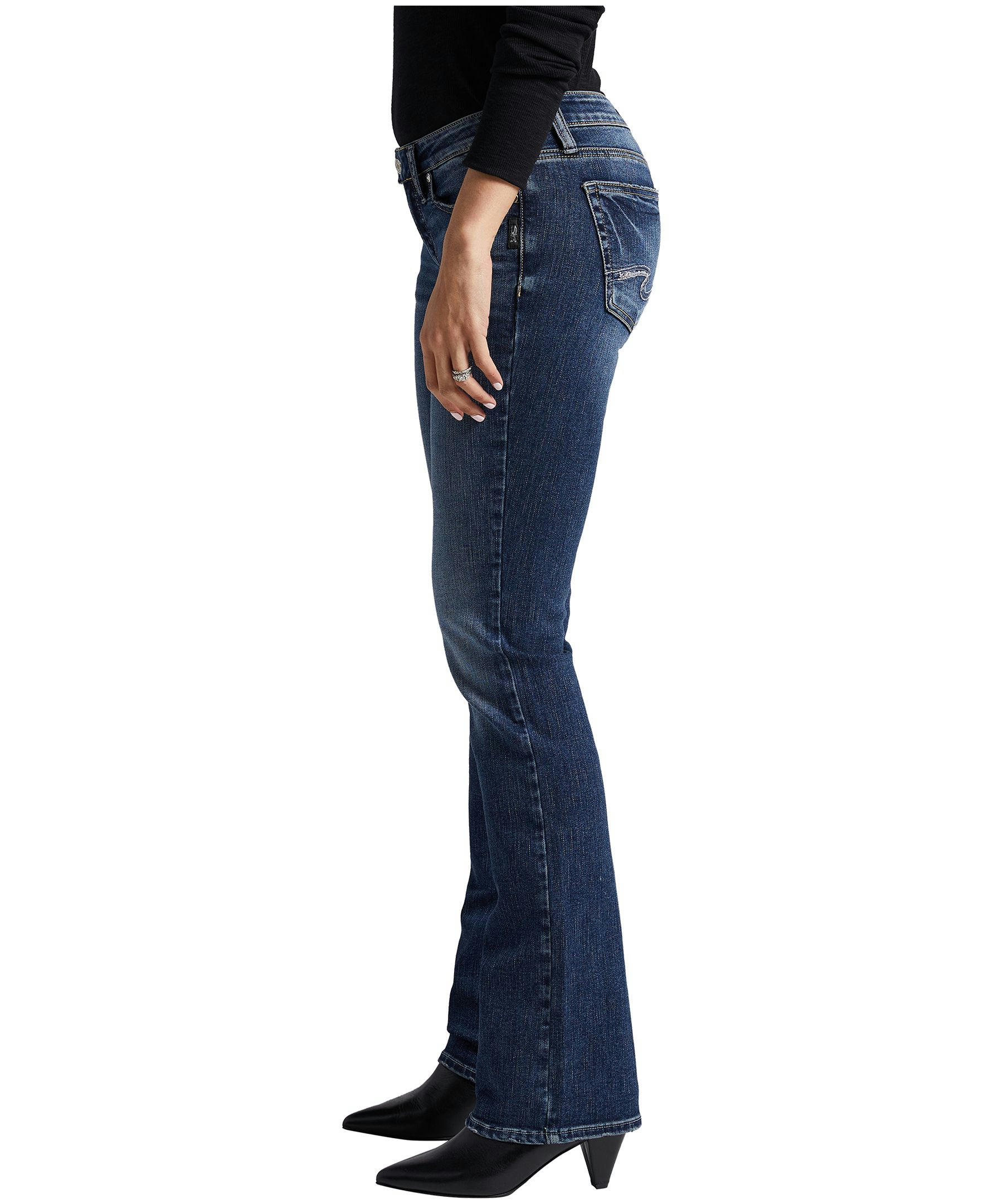 Silver Women's Tuesday Low Rise Slim Bootcut Jeans