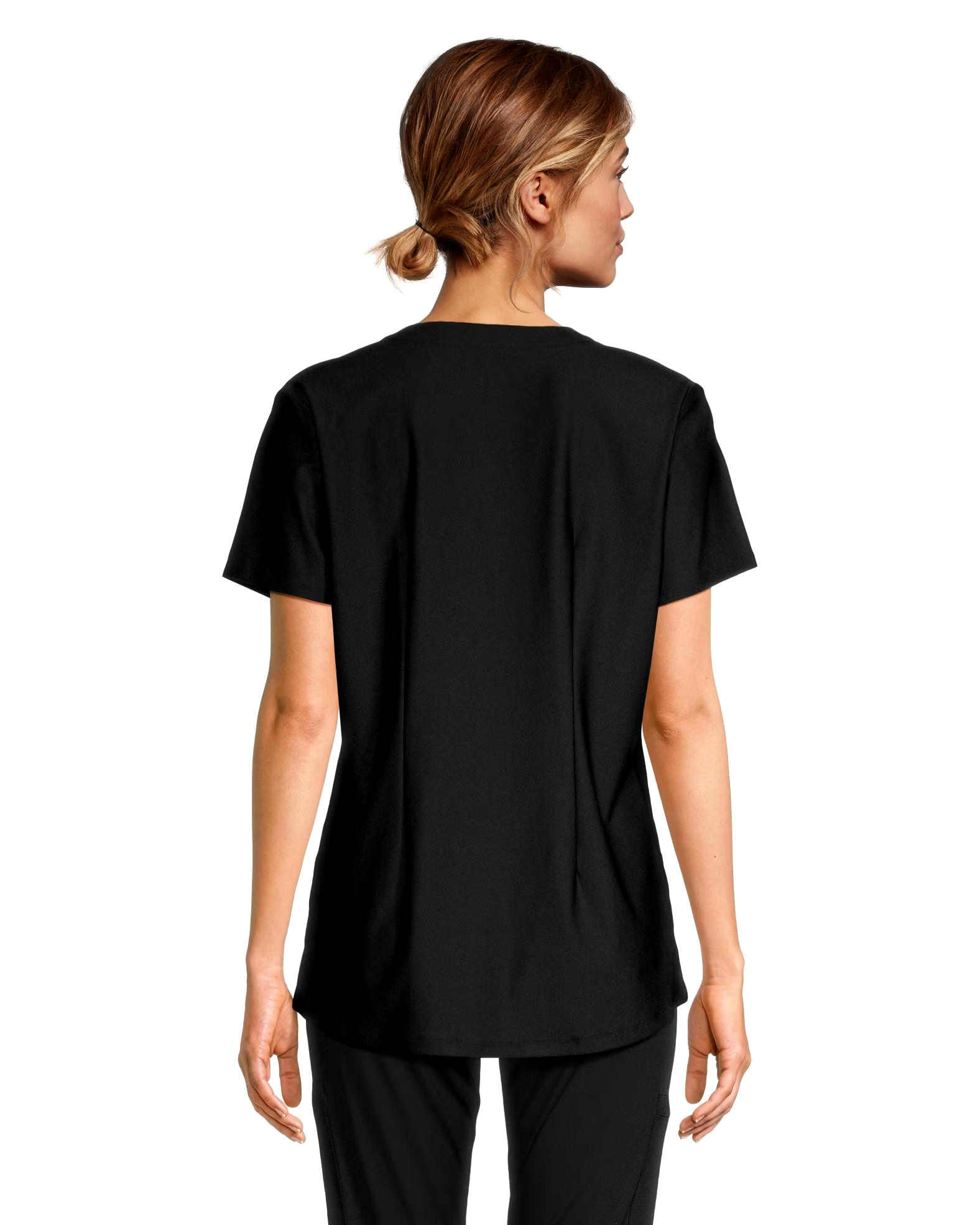 Health Pro Women's Stretch Scrub Top