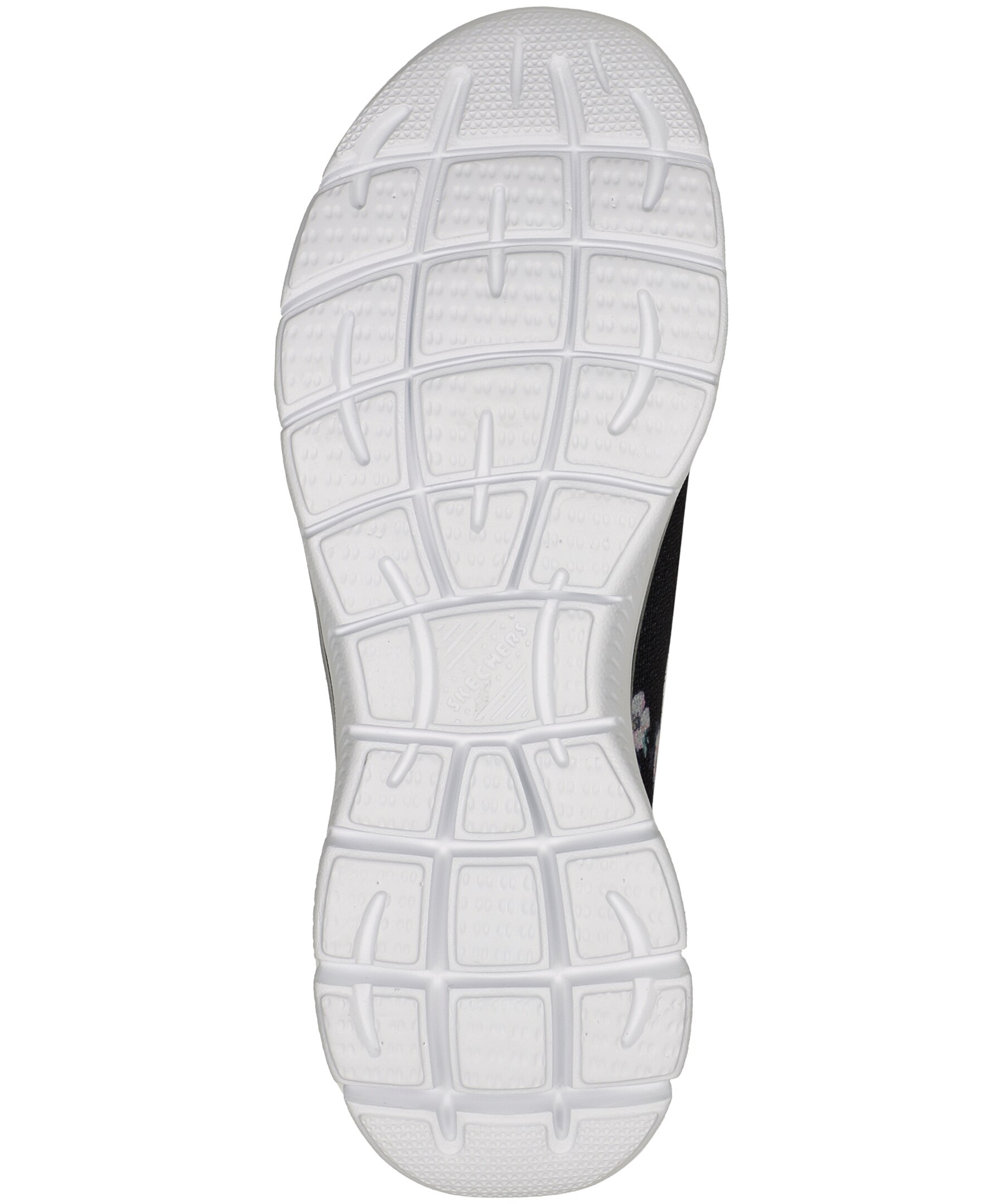 Skechers Women's Summits Floral Bungee Slip On Shoes