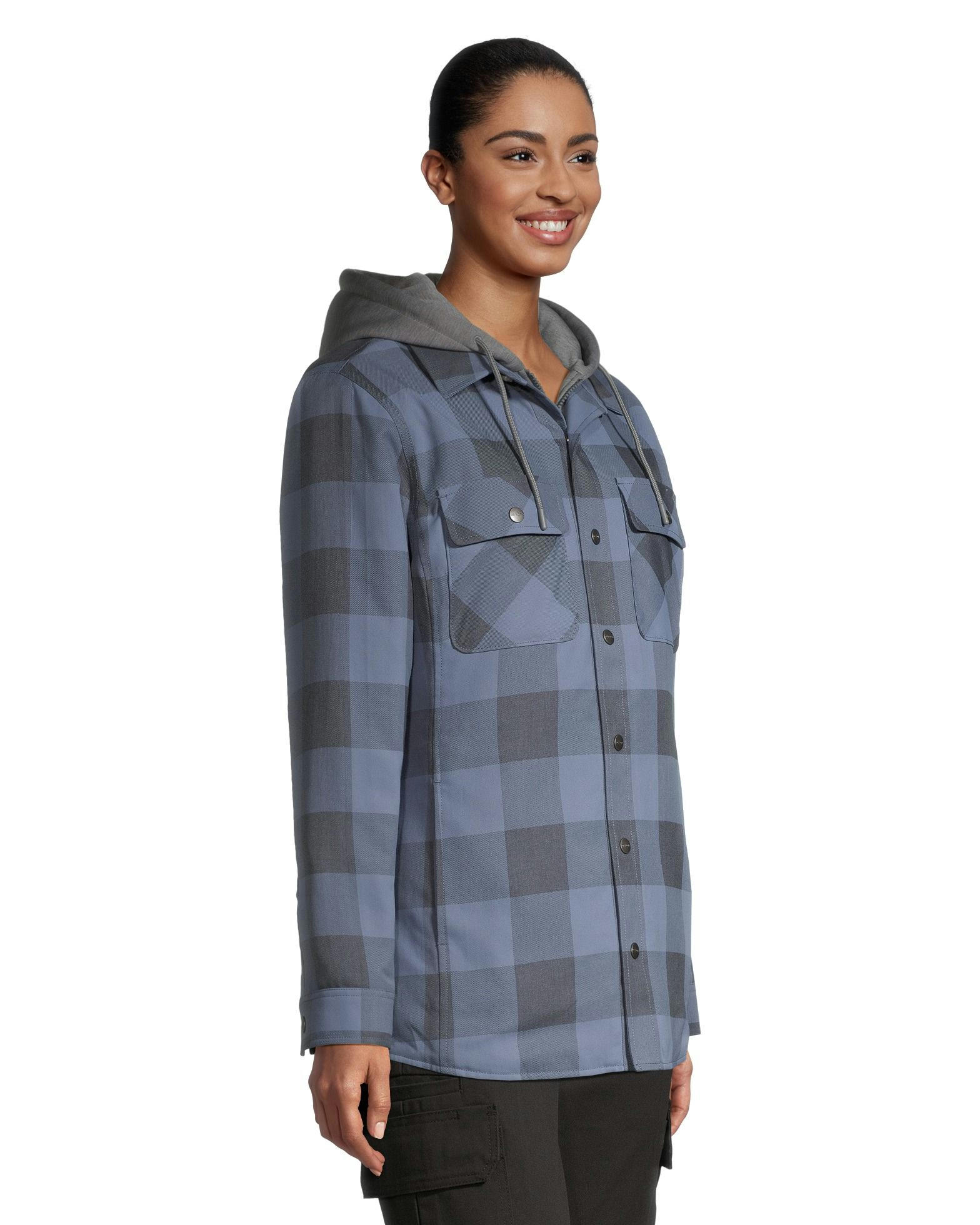 Dakota WorkPro Series Women's Tick and Mosquito Repellant Quilted Flannel Work Shirt