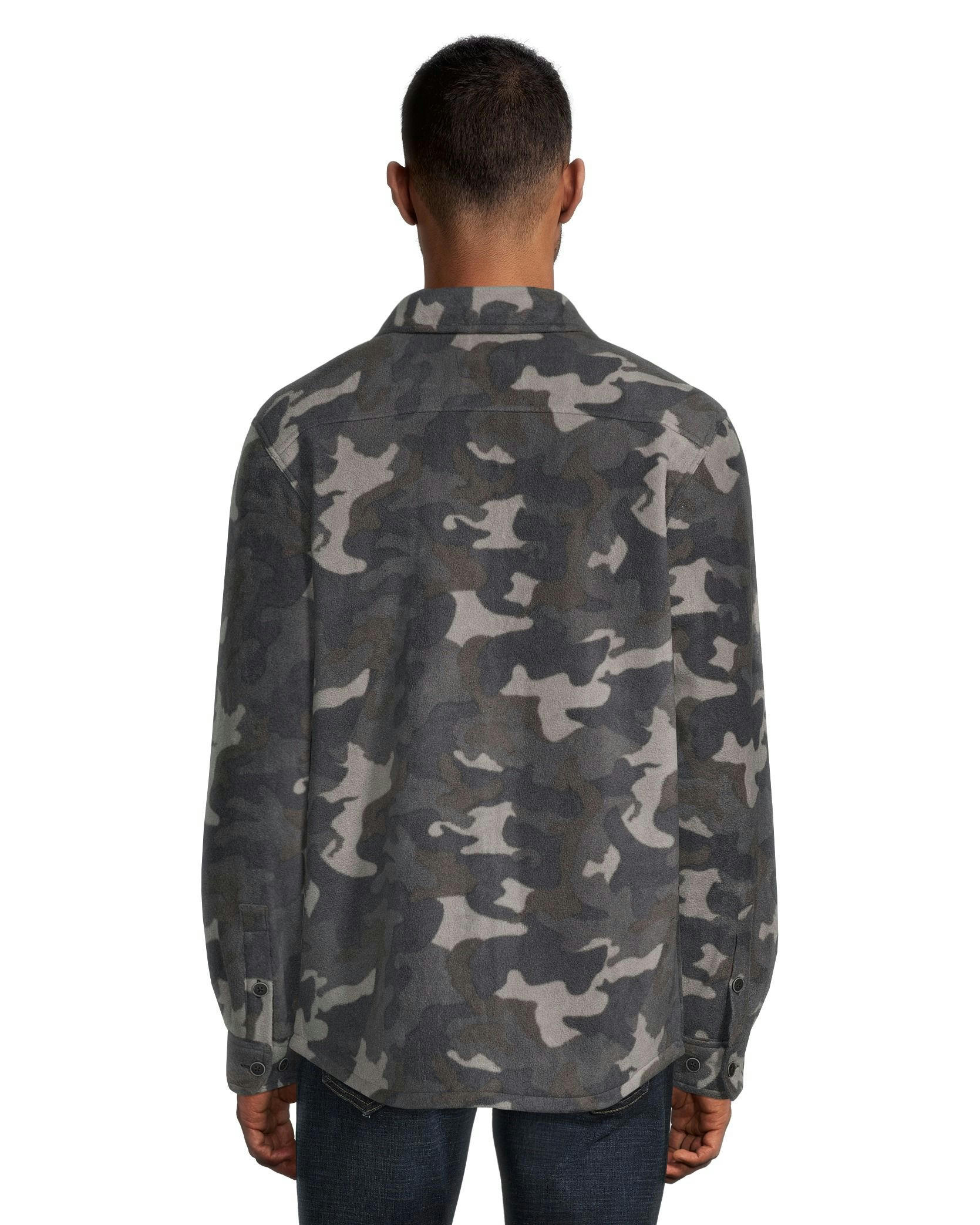 Boston Traders Men's Bonded Polar Plaid Shacket