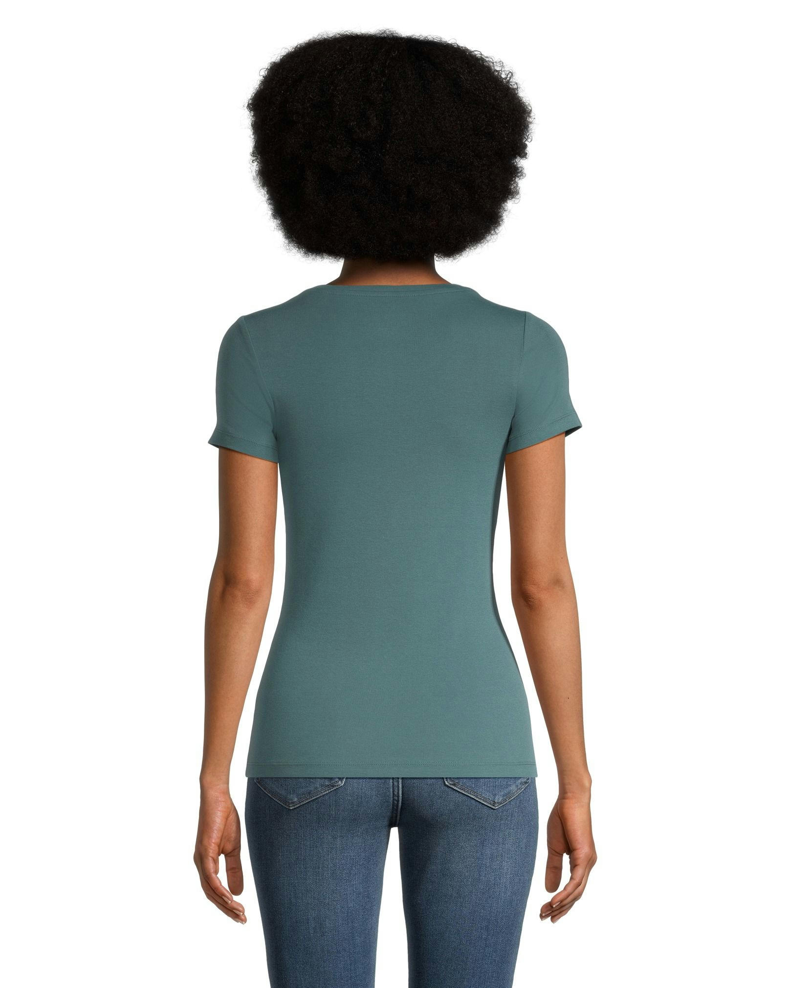 Denver Hayes Women's Fitted Scoop Neck T Shirt