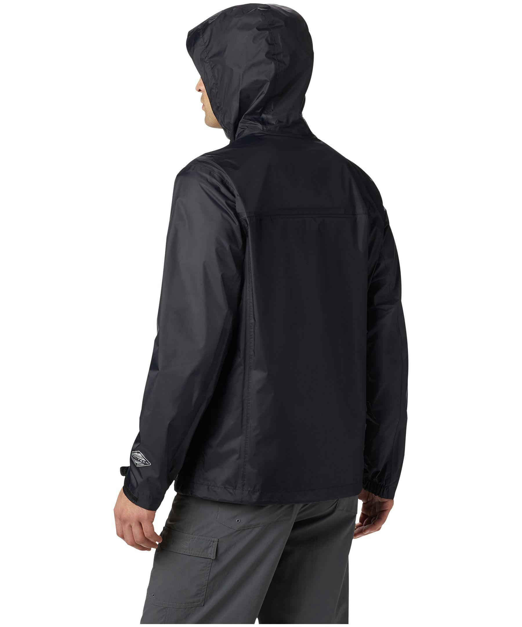 Columbia Men's Watertight II Hooded Rain Jacket, Waterproof, Breathable, Packable, Hiking