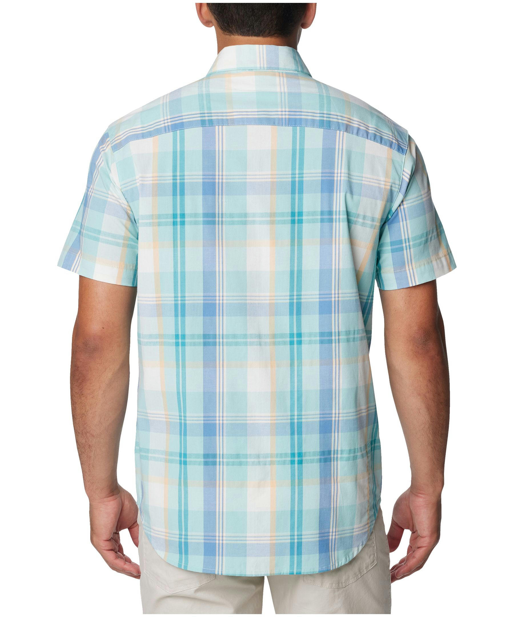 Columbia Men's Rapid Rivers Short Sleeve Plaid Shirt
