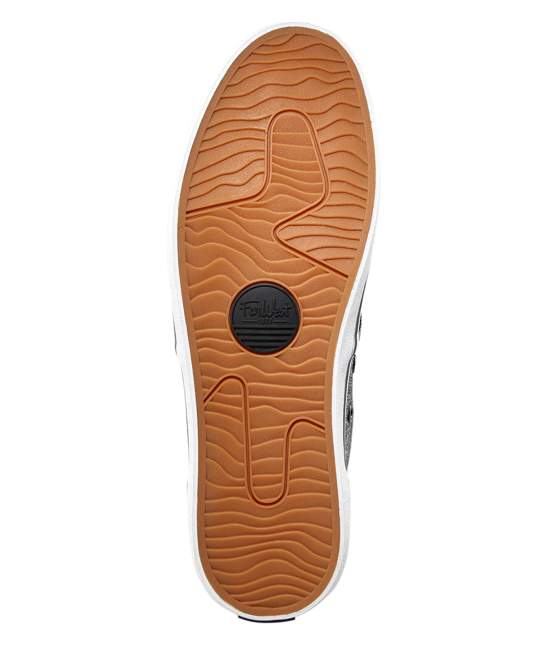 Men's Saturna FreshTech Slip-On Sneakers - Black/White