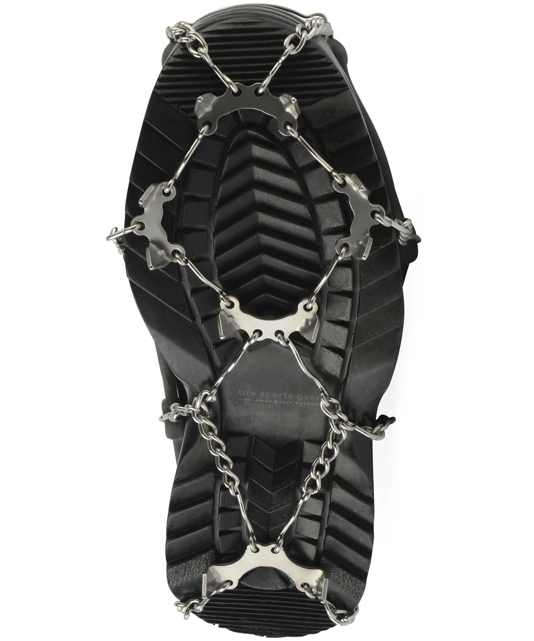 Duracare Unisex Spike One Ice and Snow Winter Cleats - Black