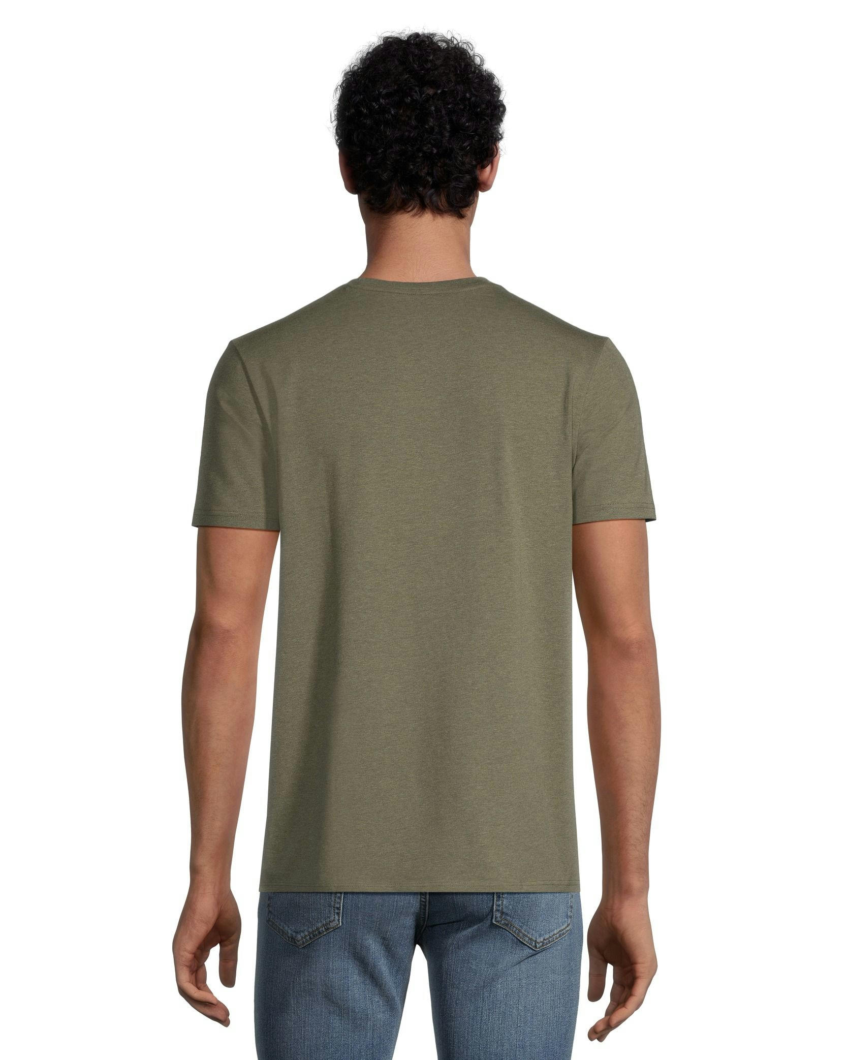 Denver Hayes Men's Stretch Modern Fit Crewneck T-Shirt