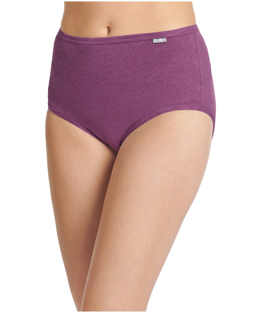 Jockey Women's 3 Pack Basic Briefs Underwear - Extended Size