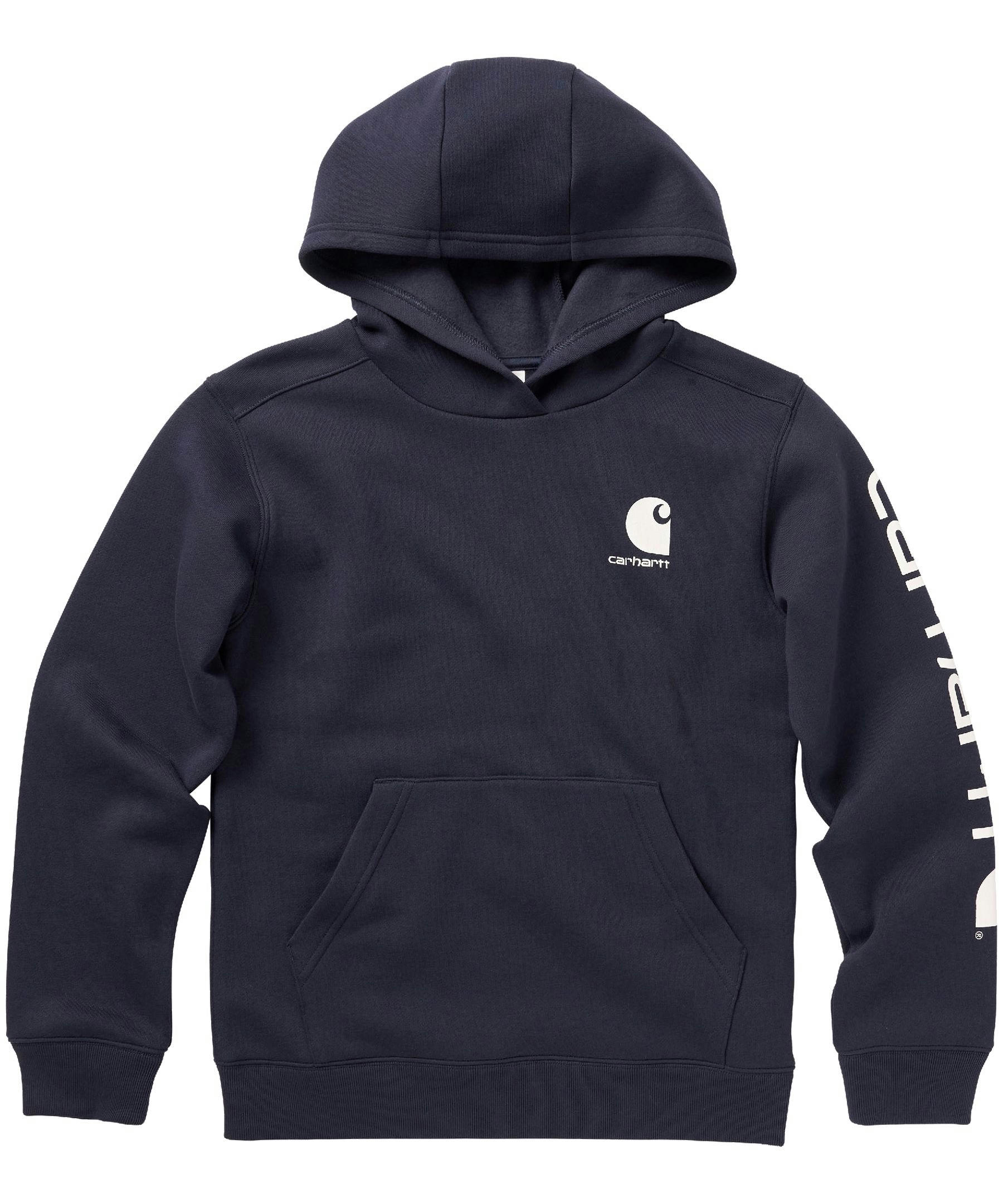 Carhartt Youth Unisex Logo Graphic Hoodie Sweatshirt