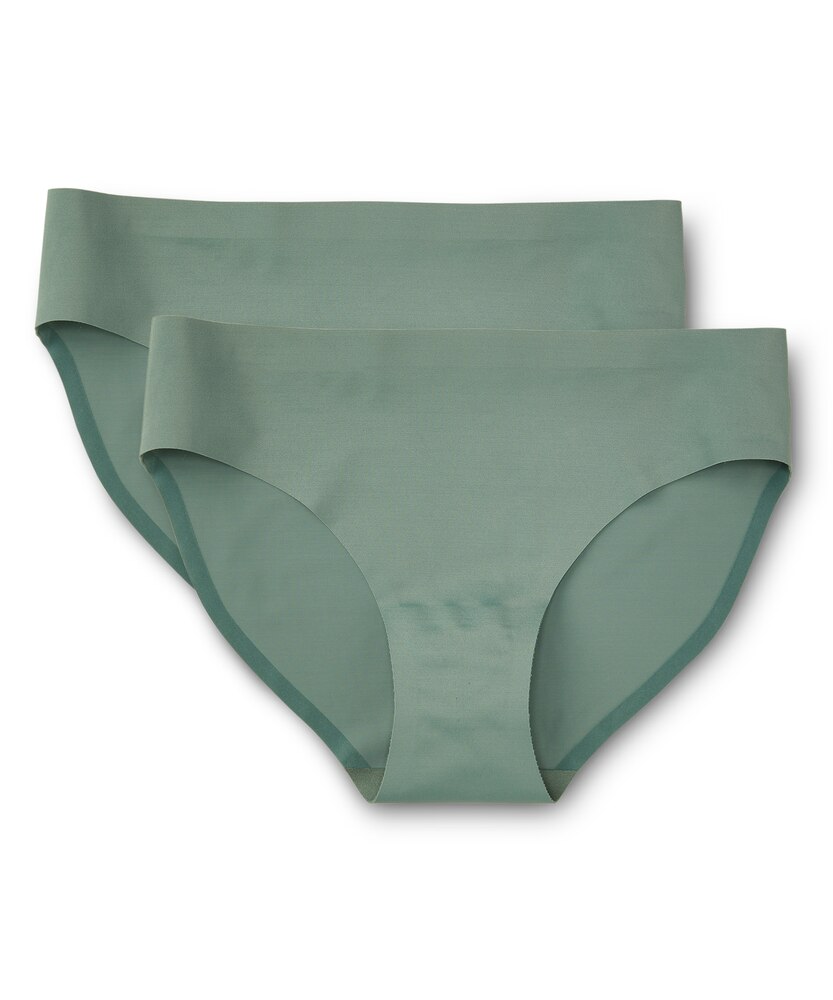 Denver Hayes Women's 2 Pack Perfect Fit Invisible Bikini