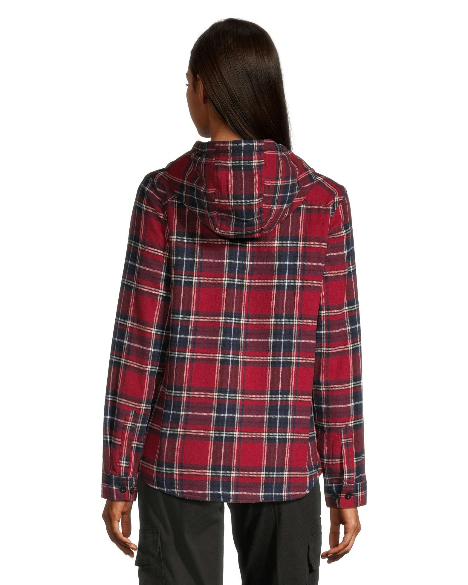 Tough Duck Women's Plush Pile-Lined Flannel Jacket
