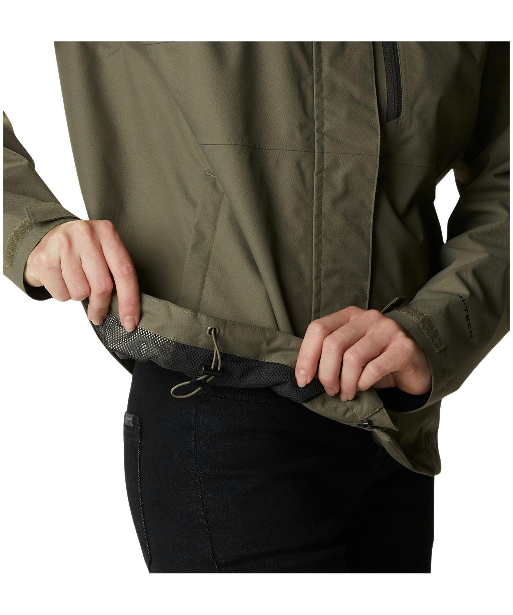 Columbia Women's Hikebound Omni-Tech Hooded Waterproof Rain Jacket