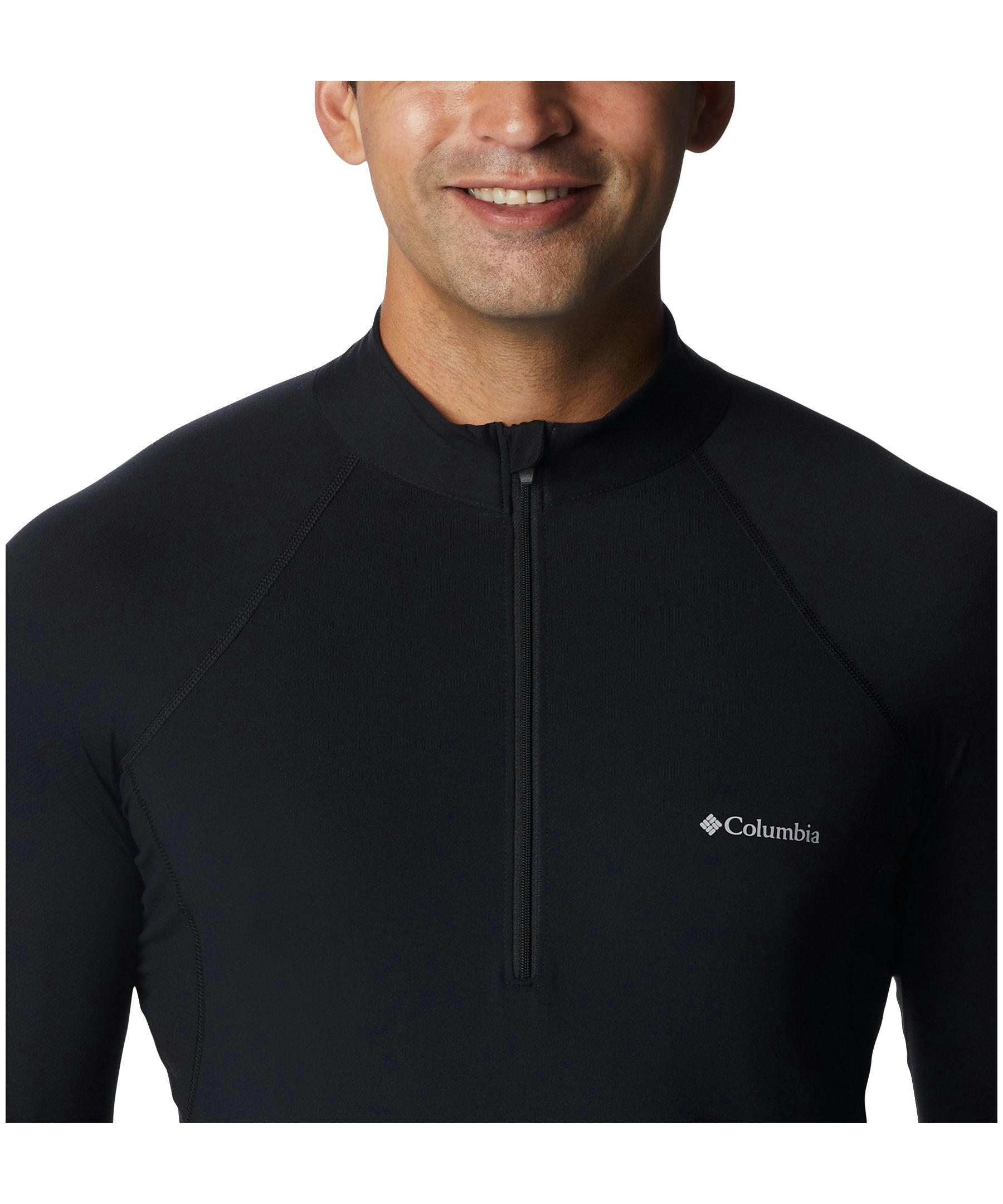 Columbia Men's Midweight Stretch Long Sleeve Zip