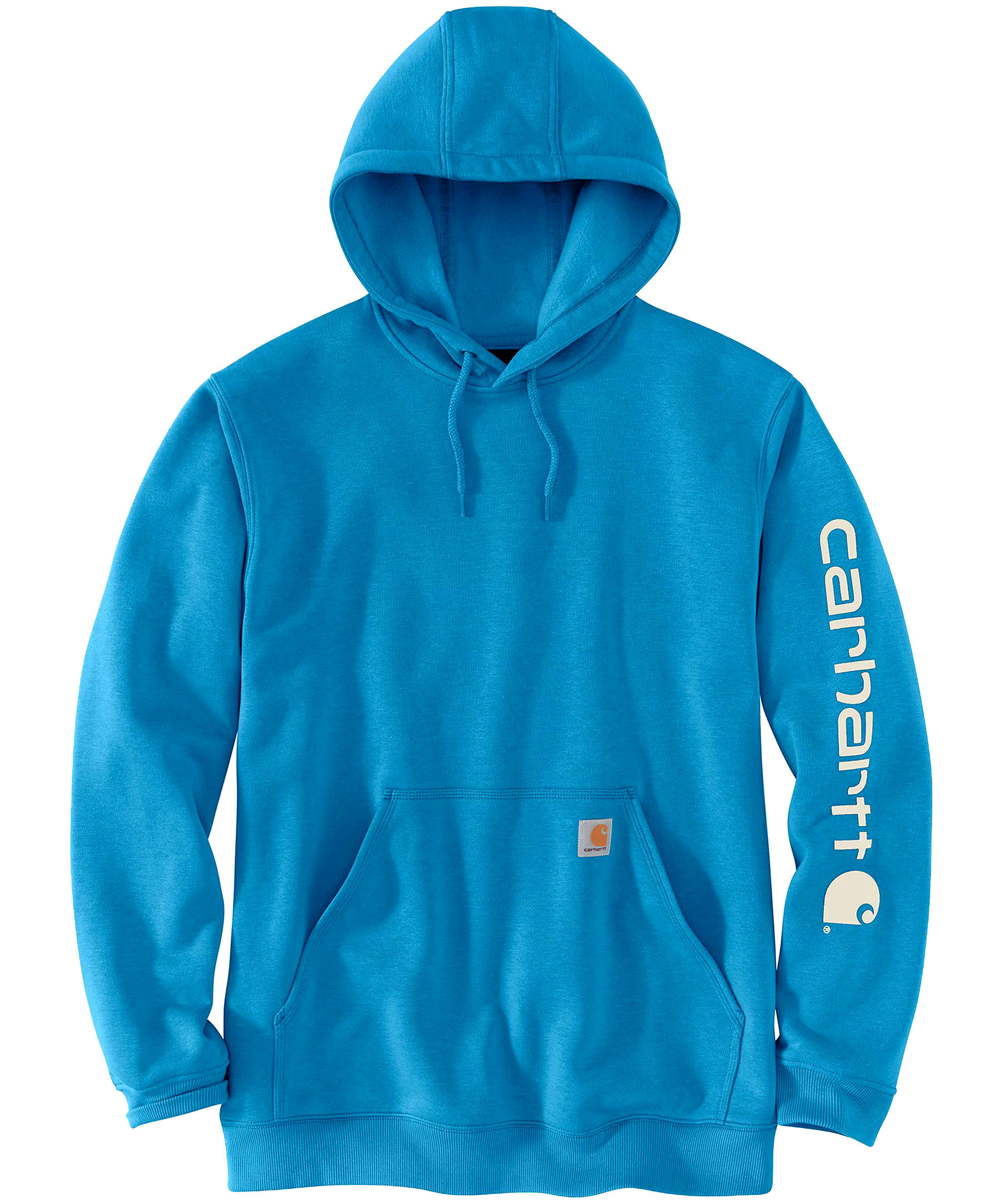 Carhartt Men's Midweight Hooded Logo Sleeve Sweatshirt