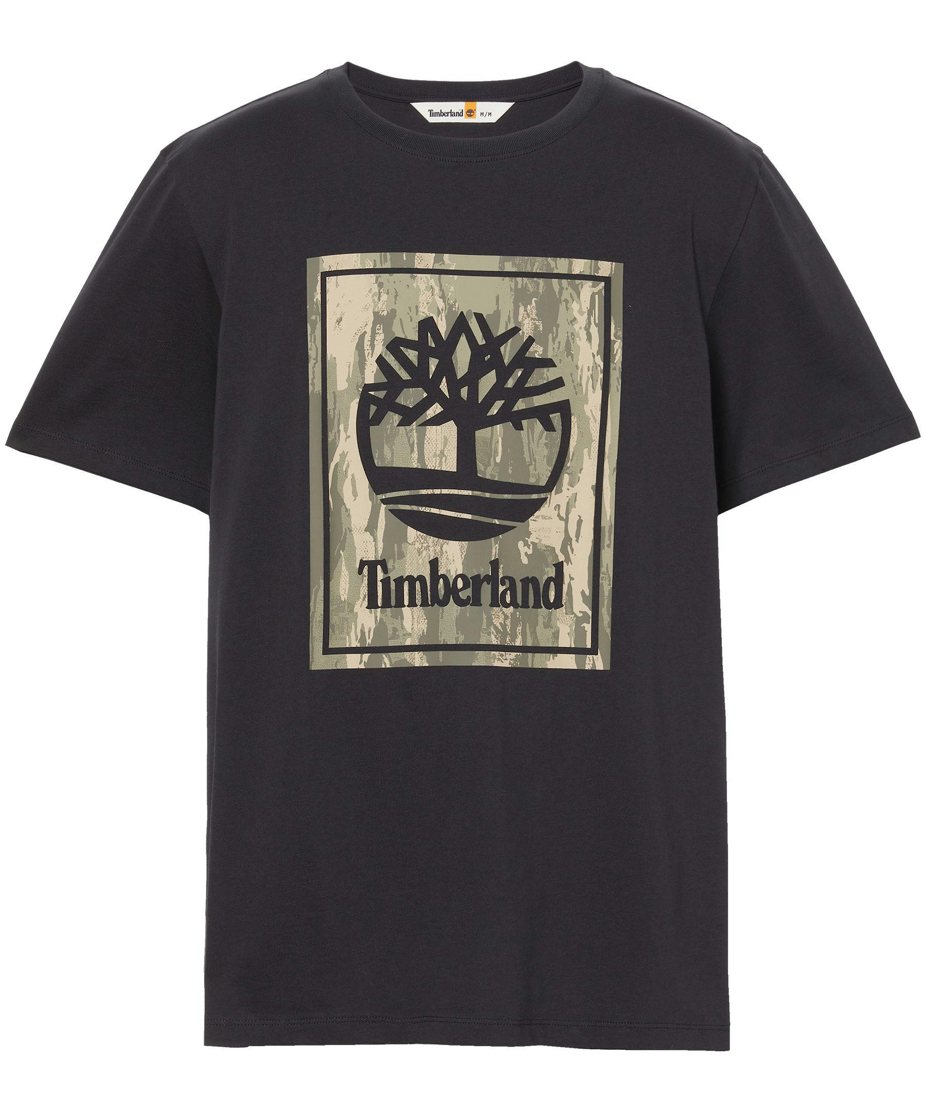 Timberland Men's Square Camo Graphic T Shirt