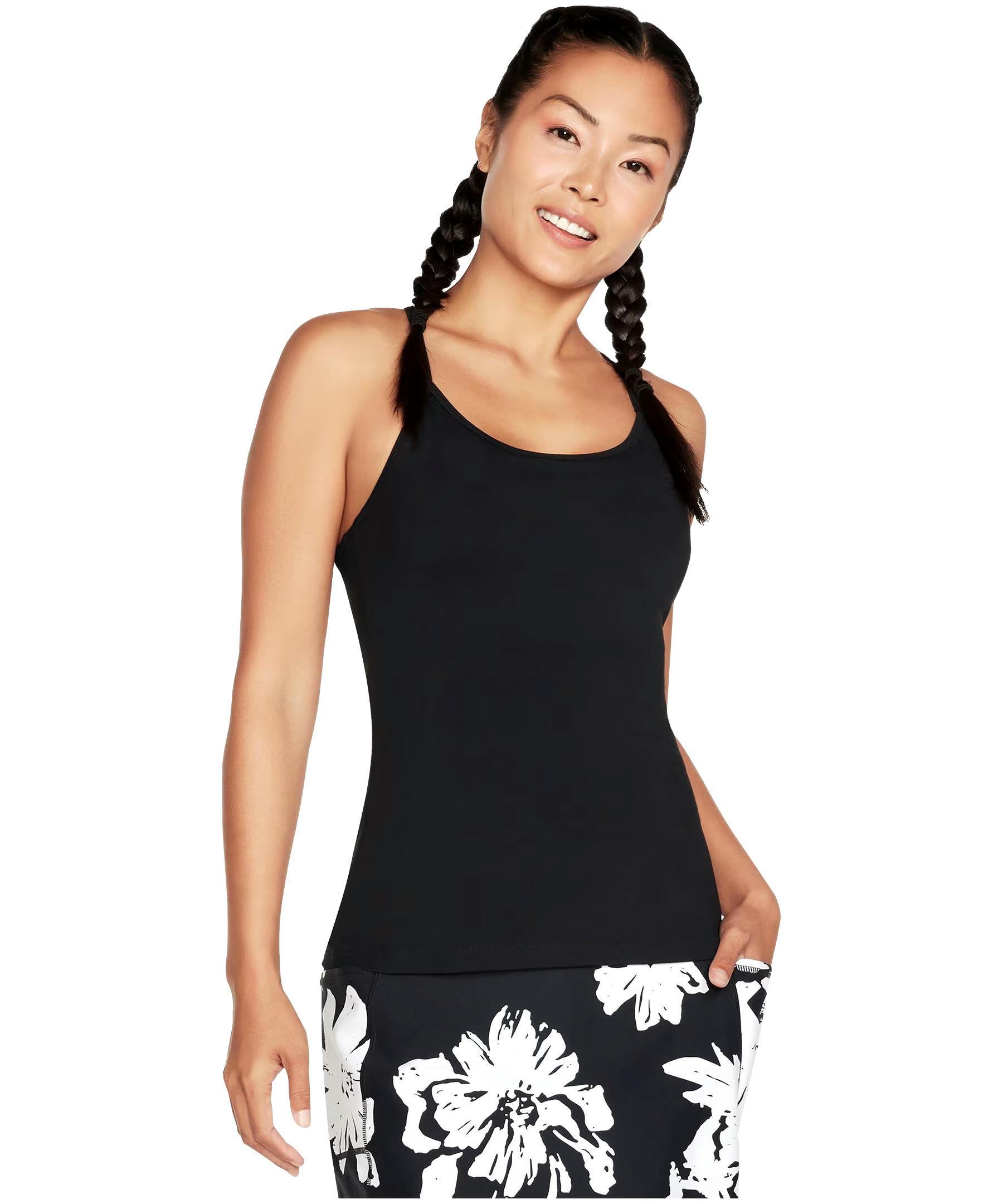 Women's GOFLEX Racerback Shelf Bra Camisole