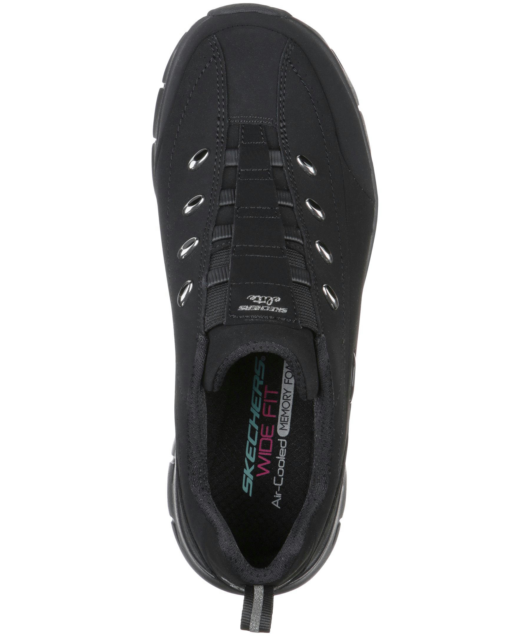 Skechers Women's Synergy 3.0 Sneaker Wide - Black