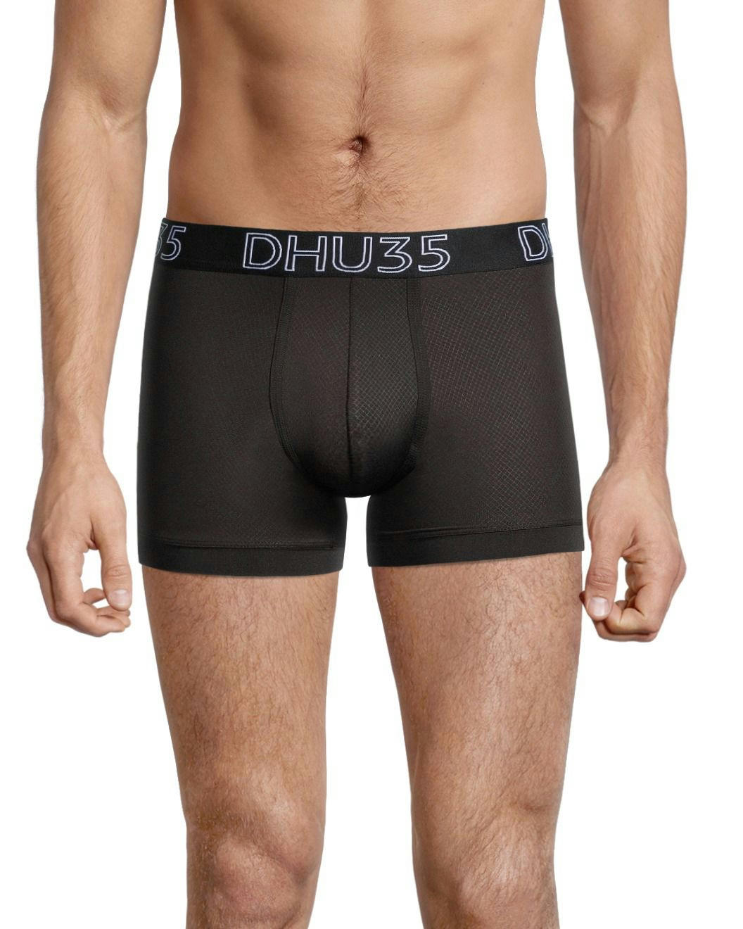 Denver Hayes Men's Microfibre Heat Press Fashion Trunk Briefs